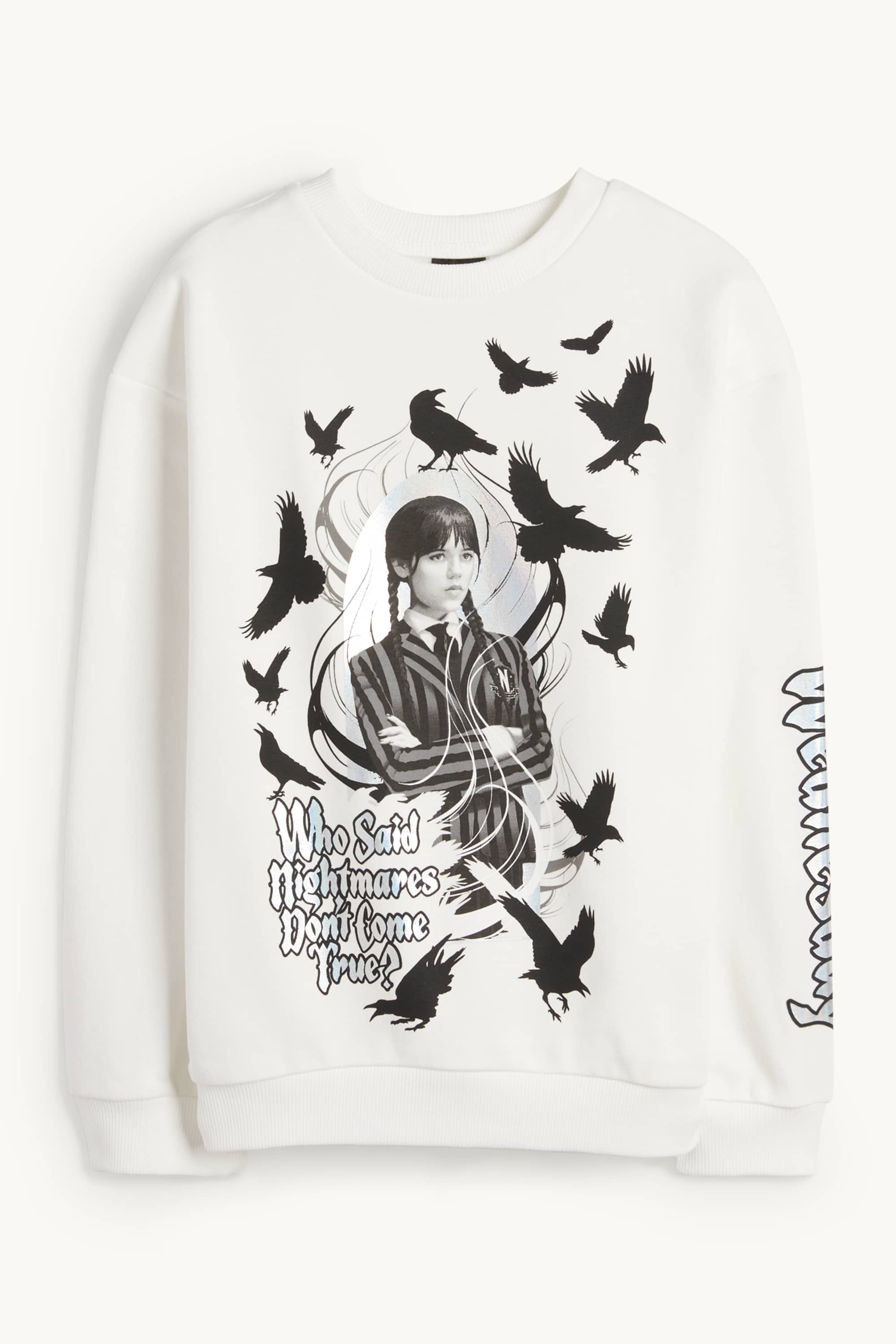 Wednesday - sweatshirt white