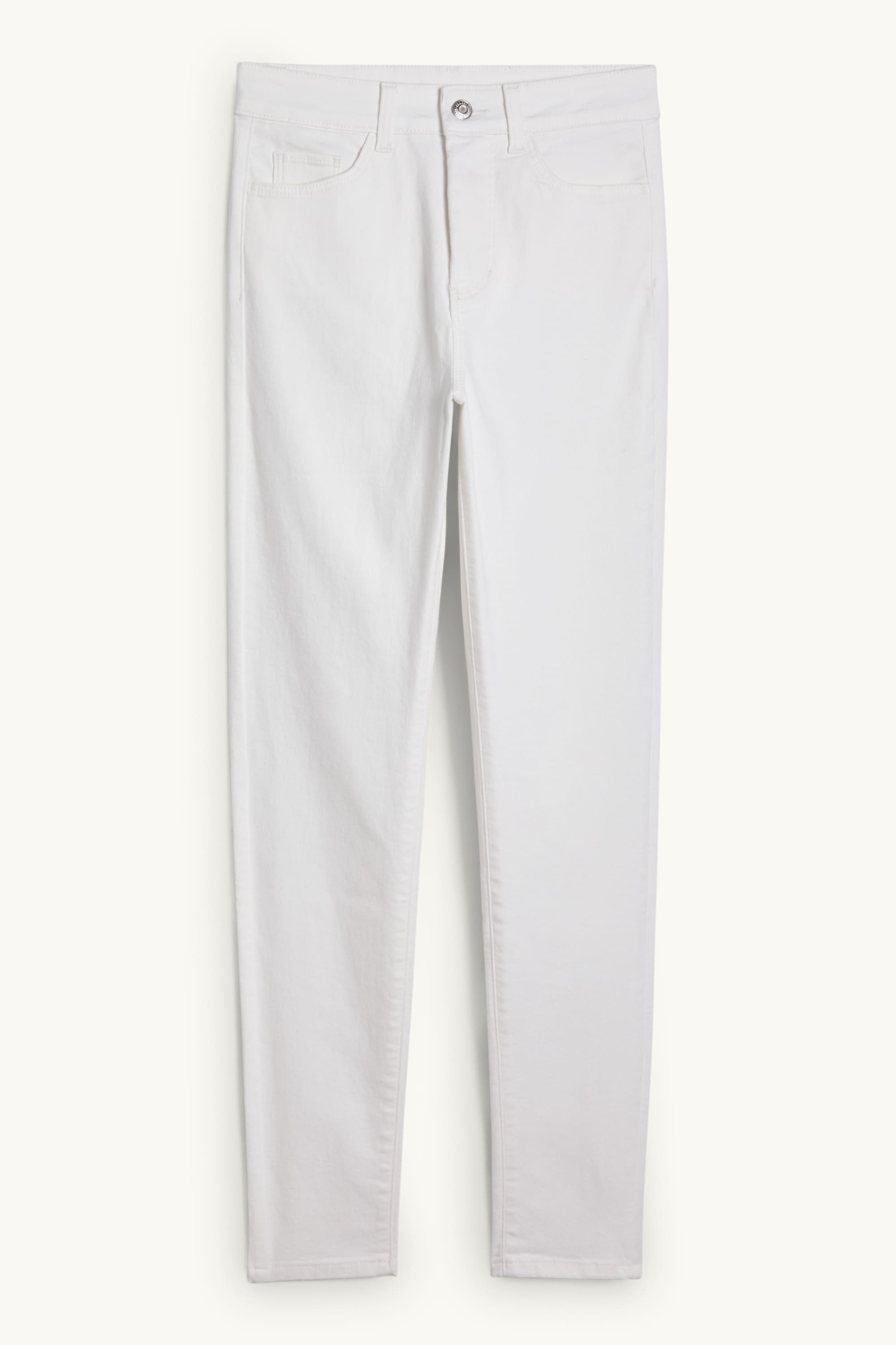 Jegging jeans - high waist white