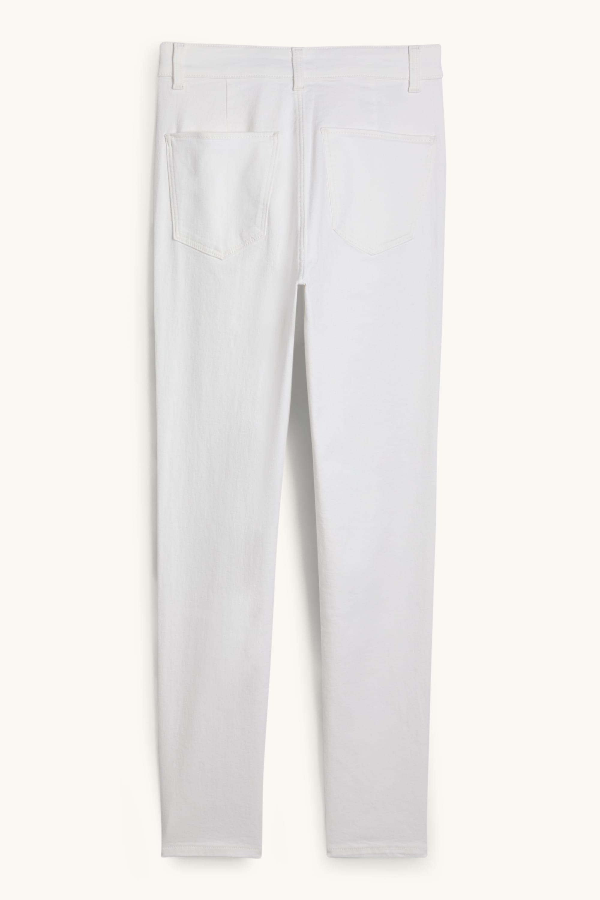 Jegging jeans - high waist white