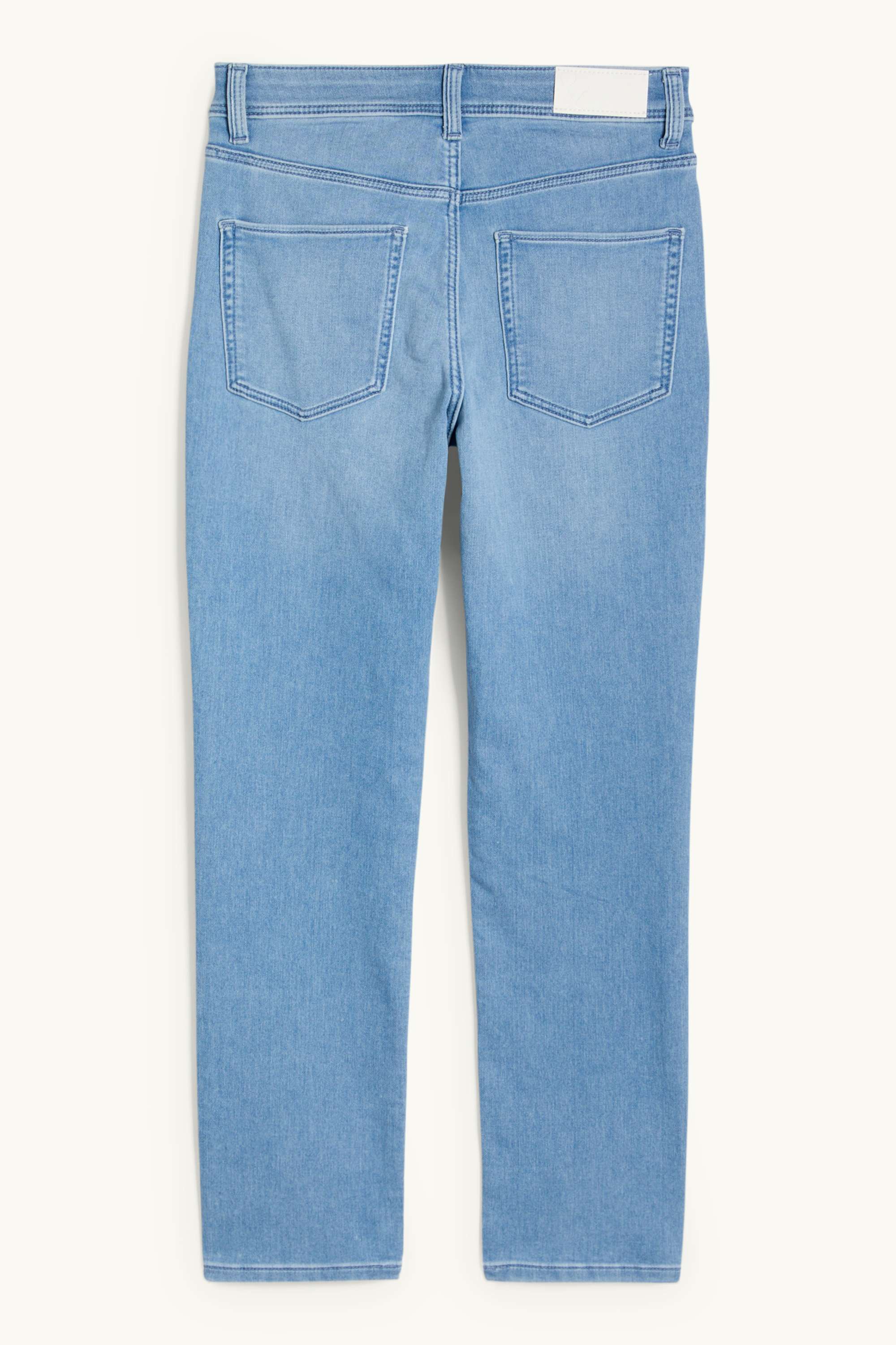 Slim jeans - mid-rise waist - jog denim light blue