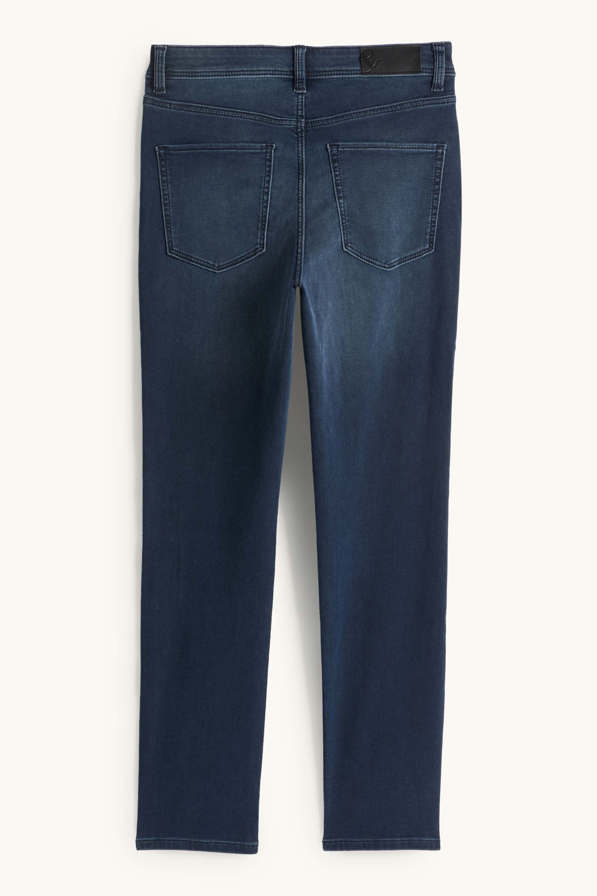 Slim jeans - mid-rise waist dark blue