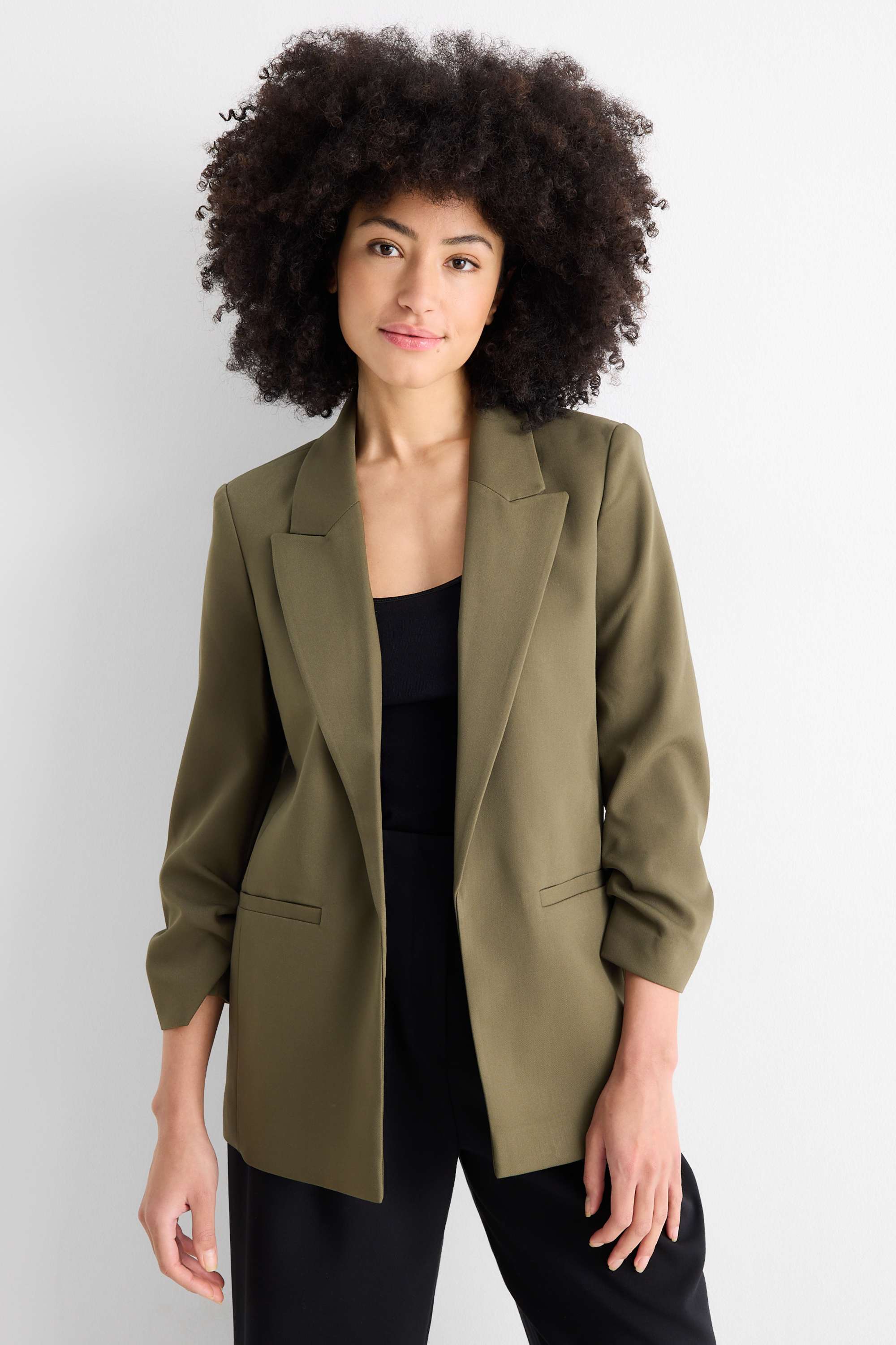Business blazer - regular fit khaki