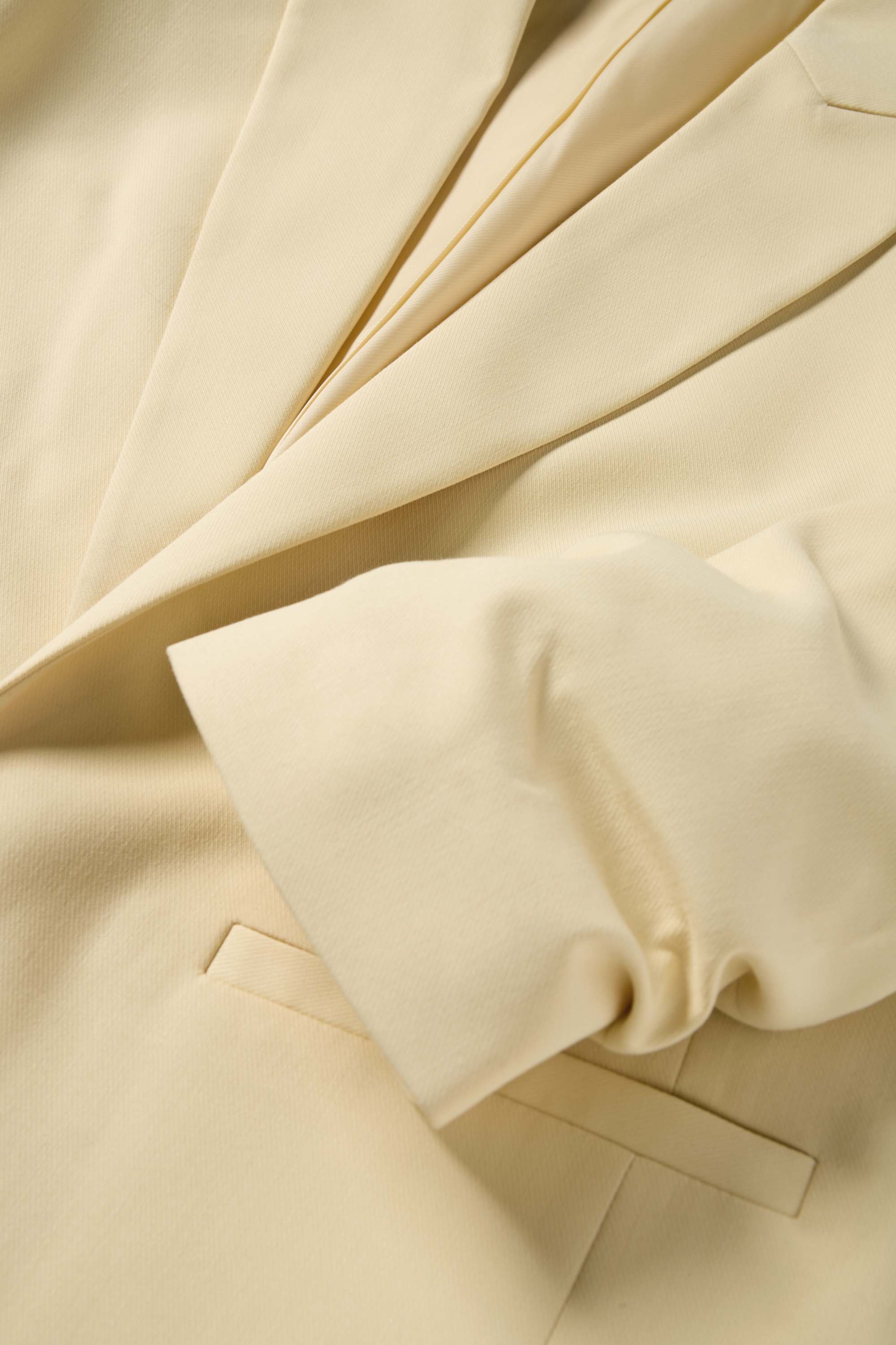 Business blazer - regular fit light yellow