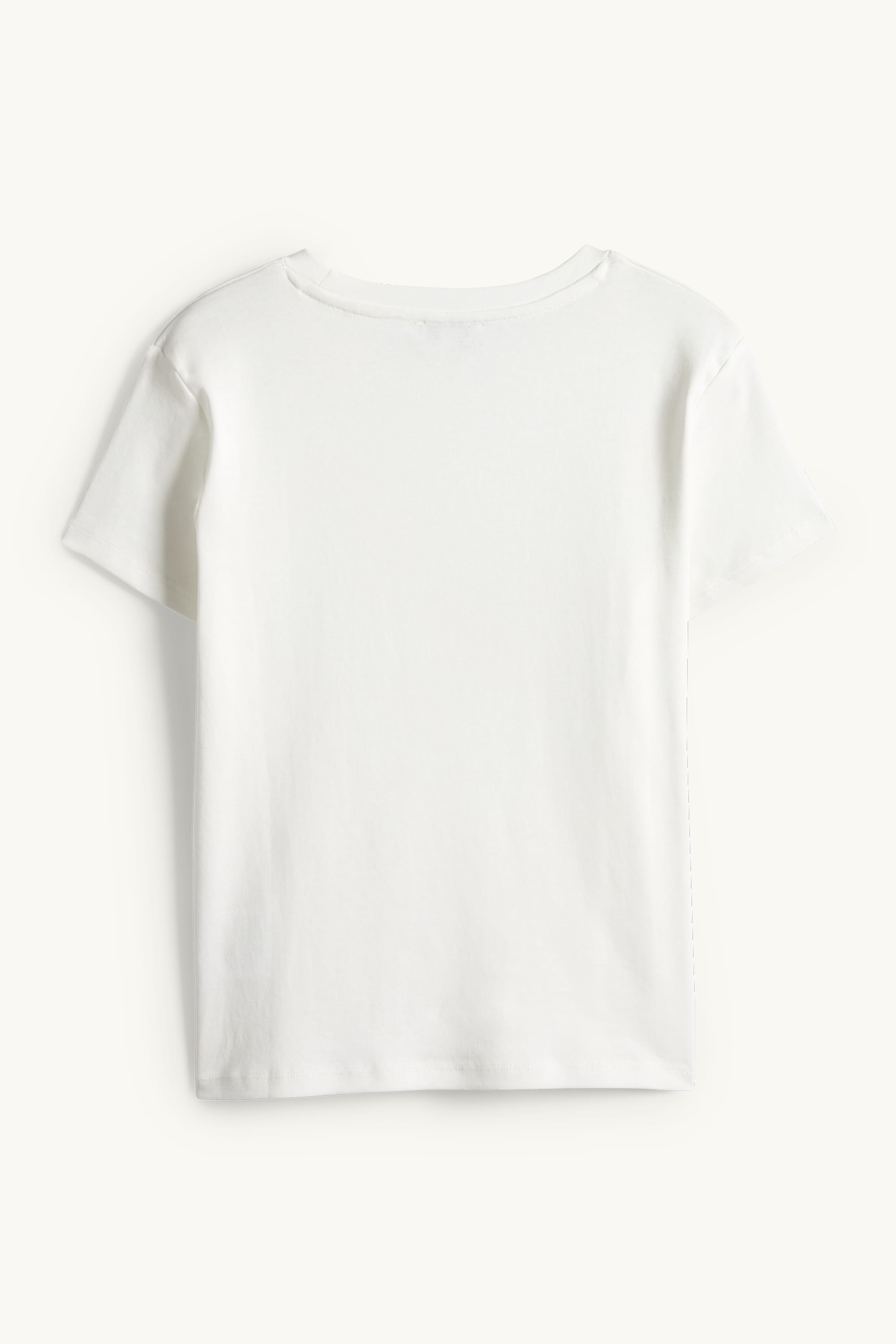 T-shirt - slim fit white