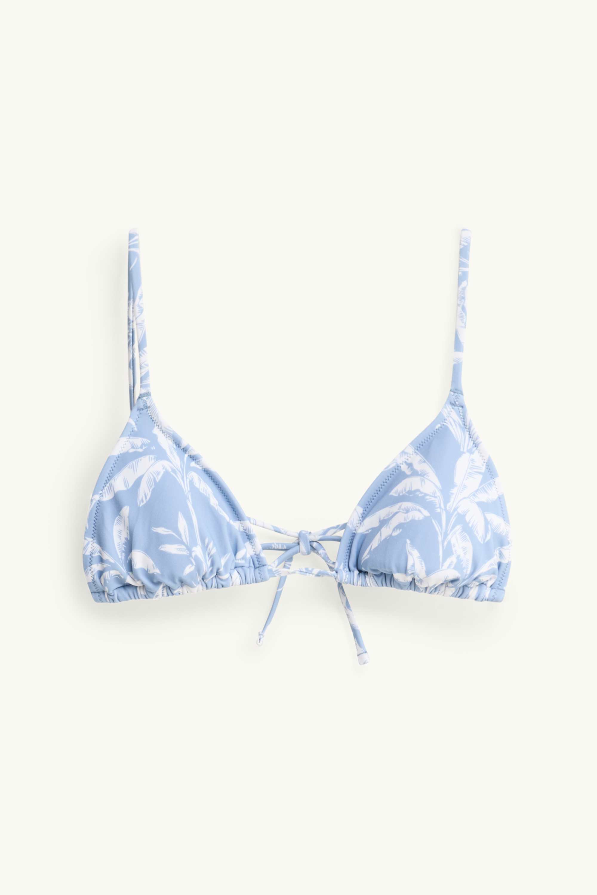 Mini Me - women's bikini top - padded - LYCRA® XTRA LIFE™ white / light blue