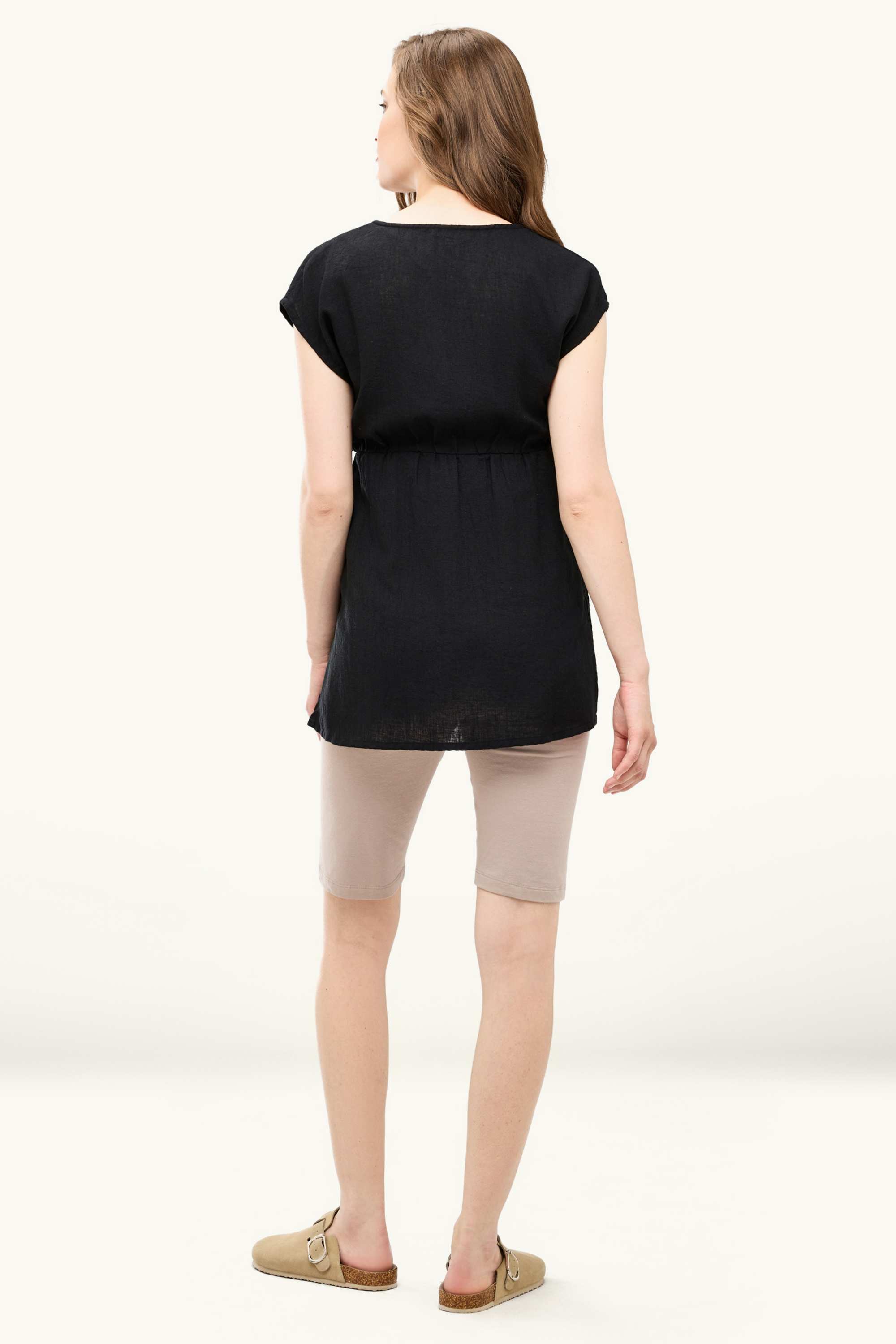 Nursing blouse black