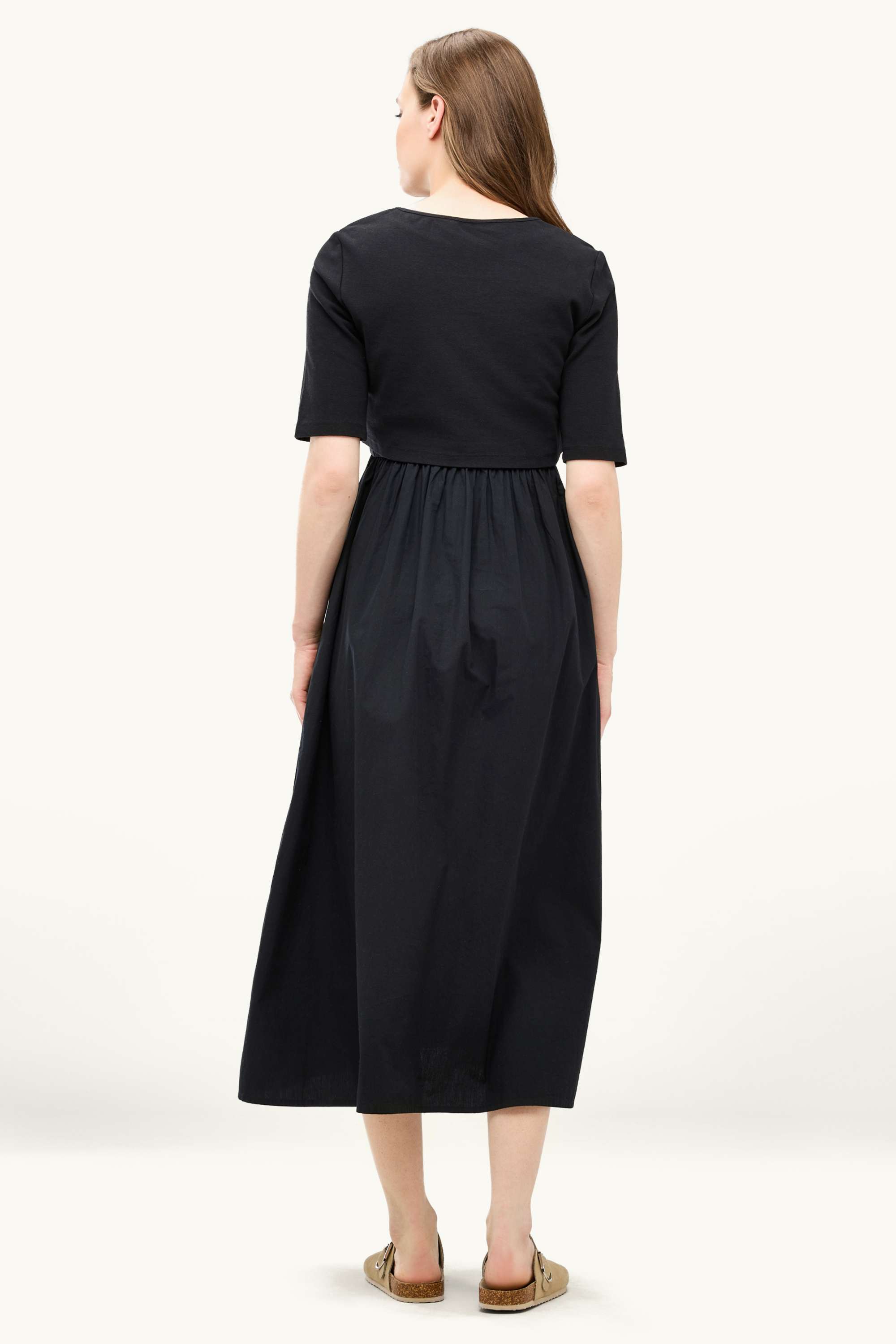 Nursing dress black