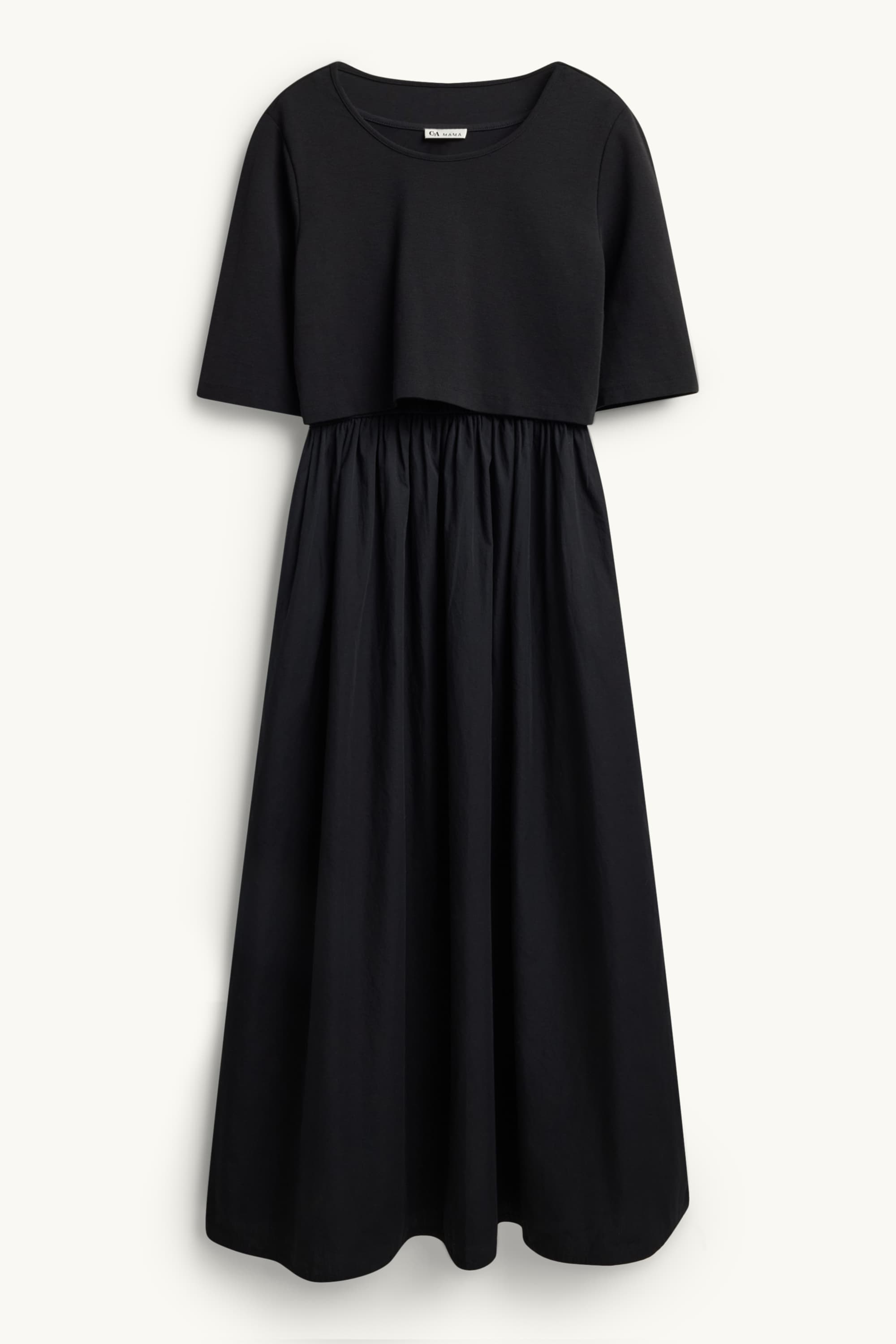 Nursing dress black