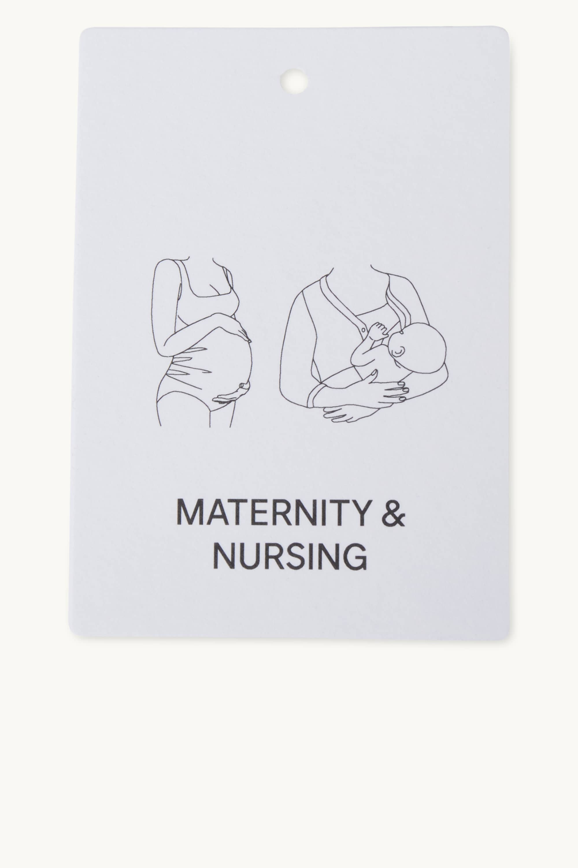 Viscose maternity nightdress rose