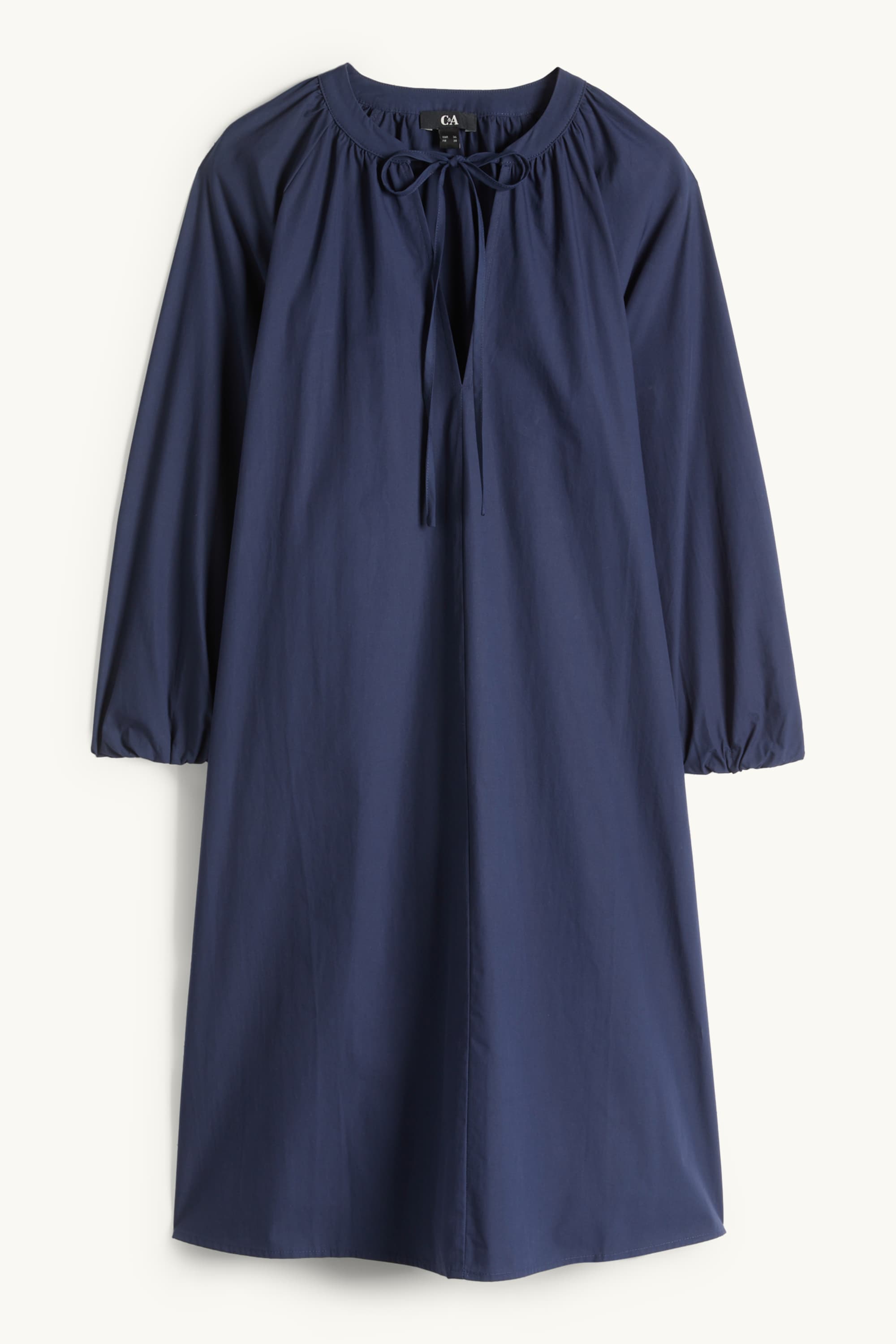 A-line dress dark blue