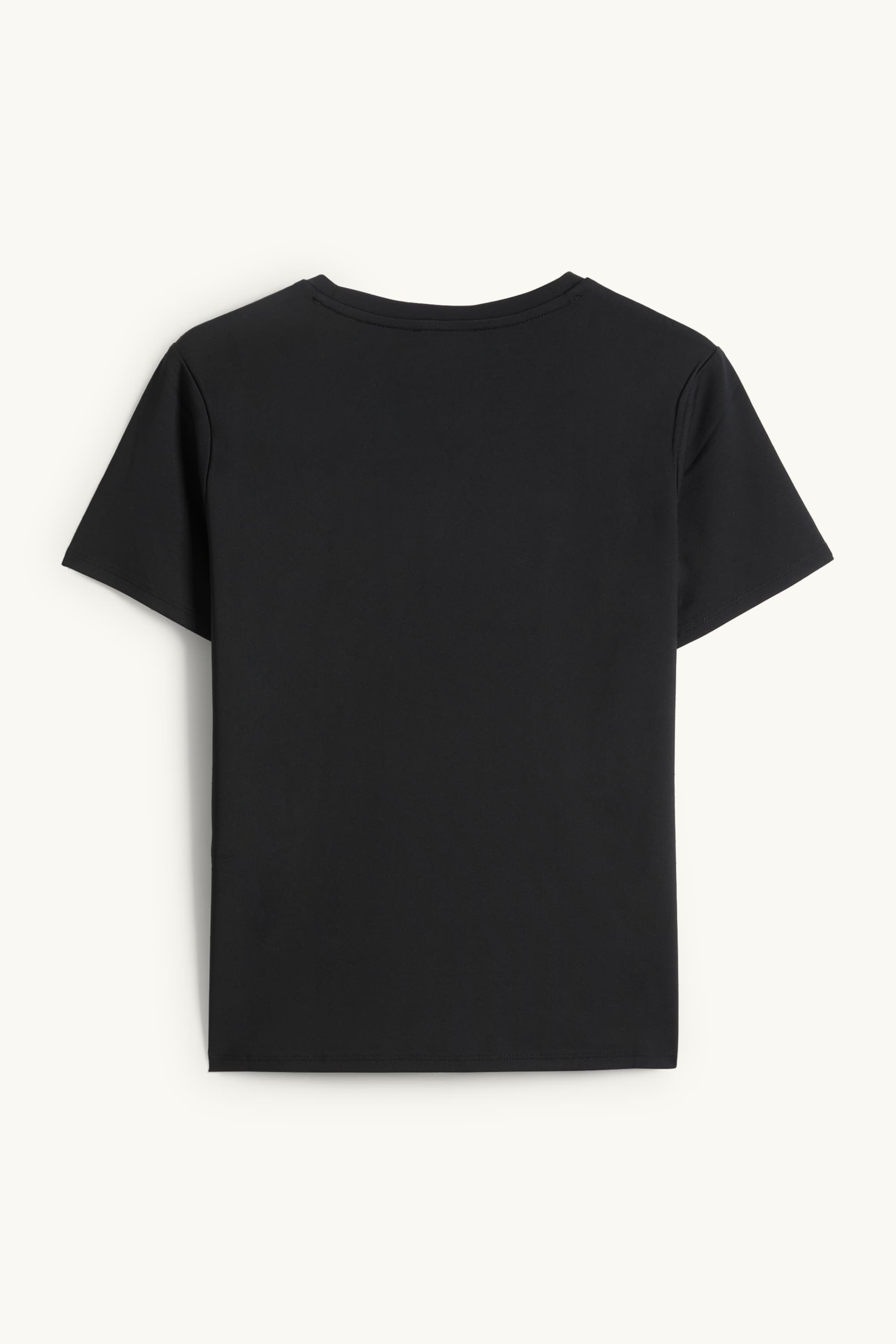 T-shirt - slim fit black