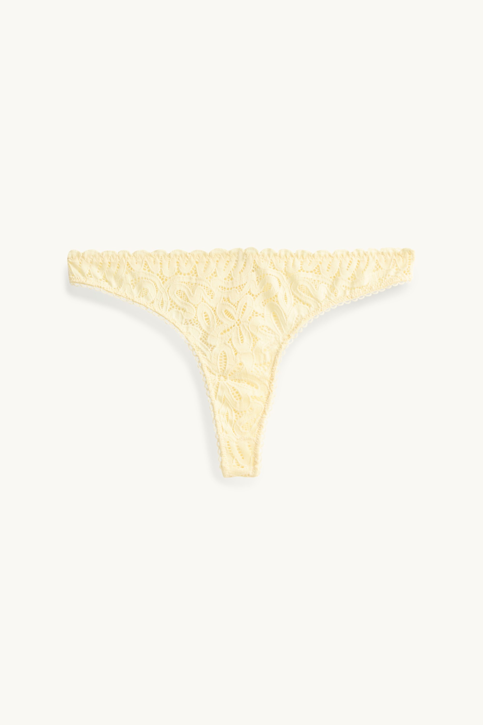 Thong light yellow