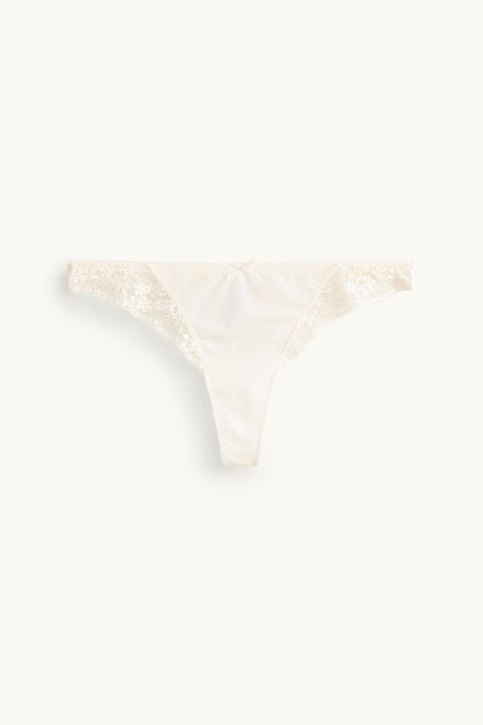 Thong white