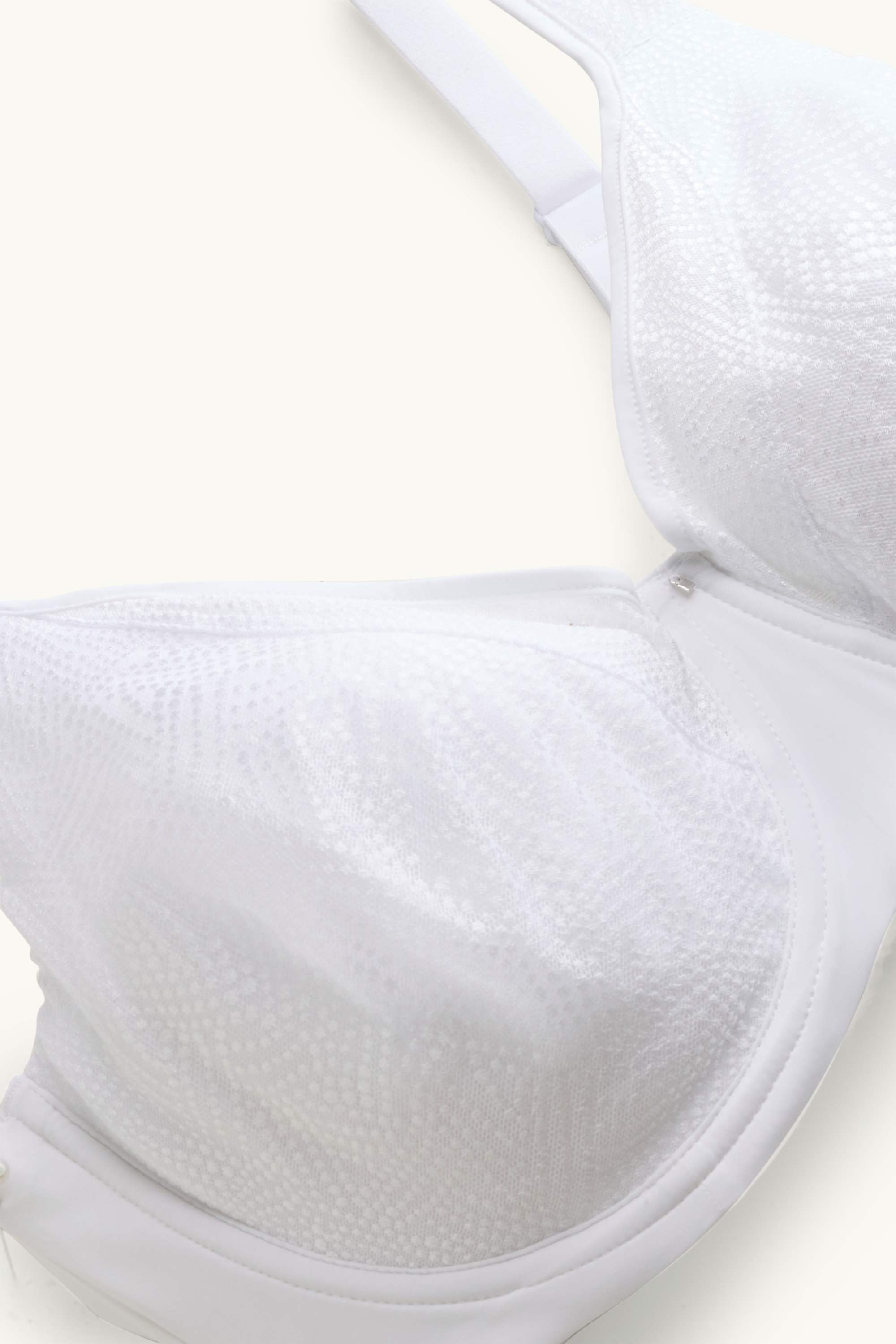 Underwire bra - non-padded white