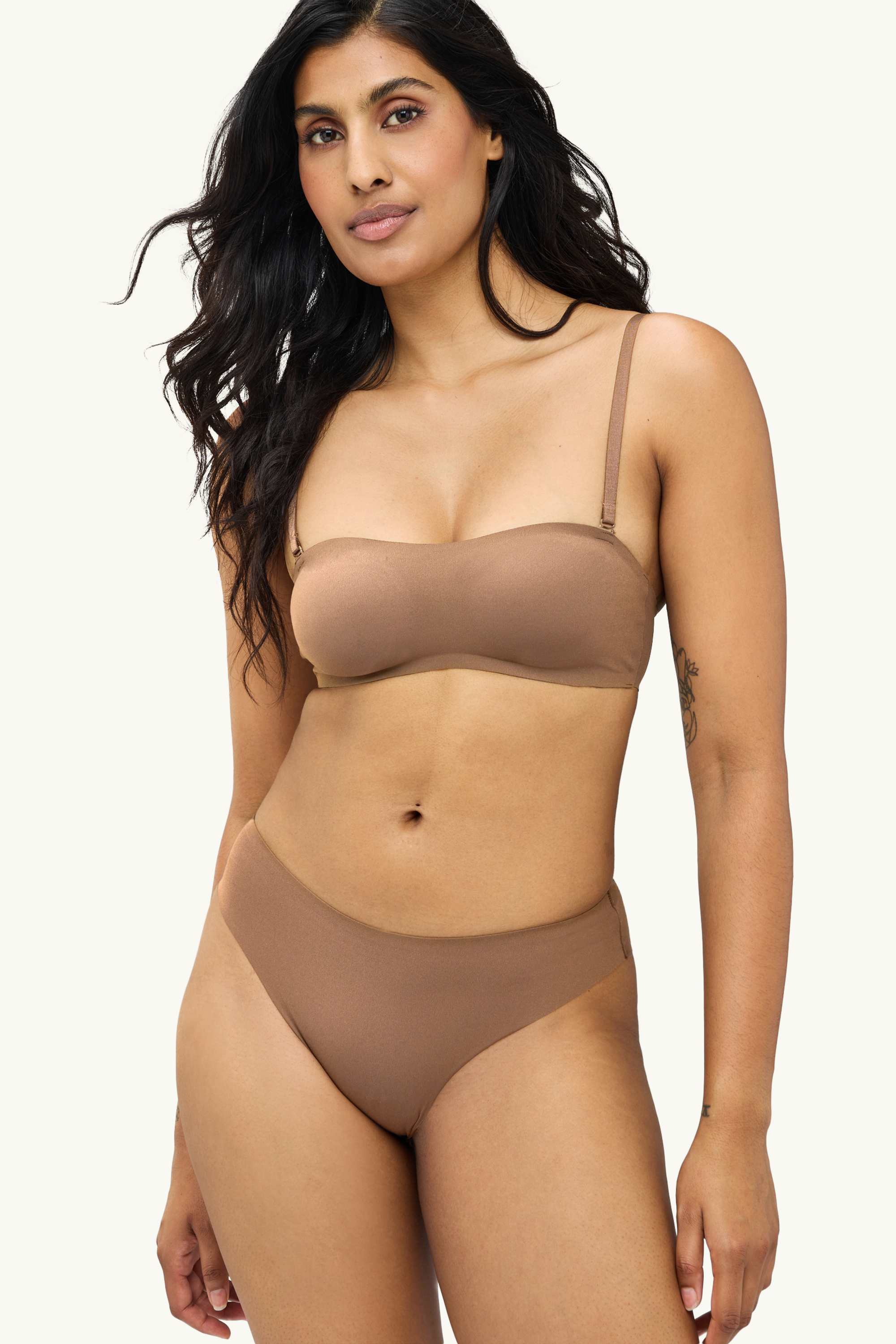 Multipack of 2 - no-VPL knickers brown