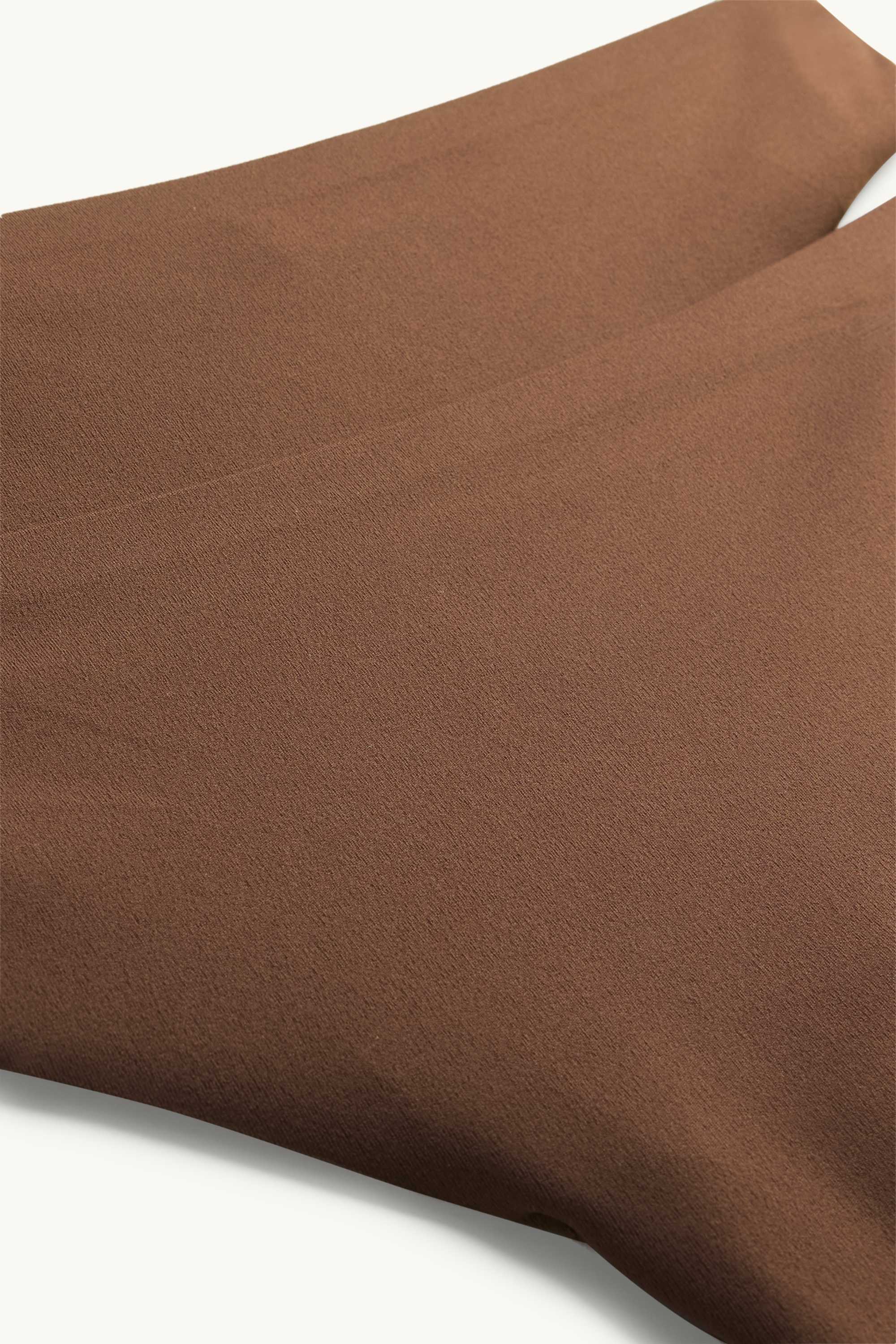 Multipack of 2 - no-VPL thong brown