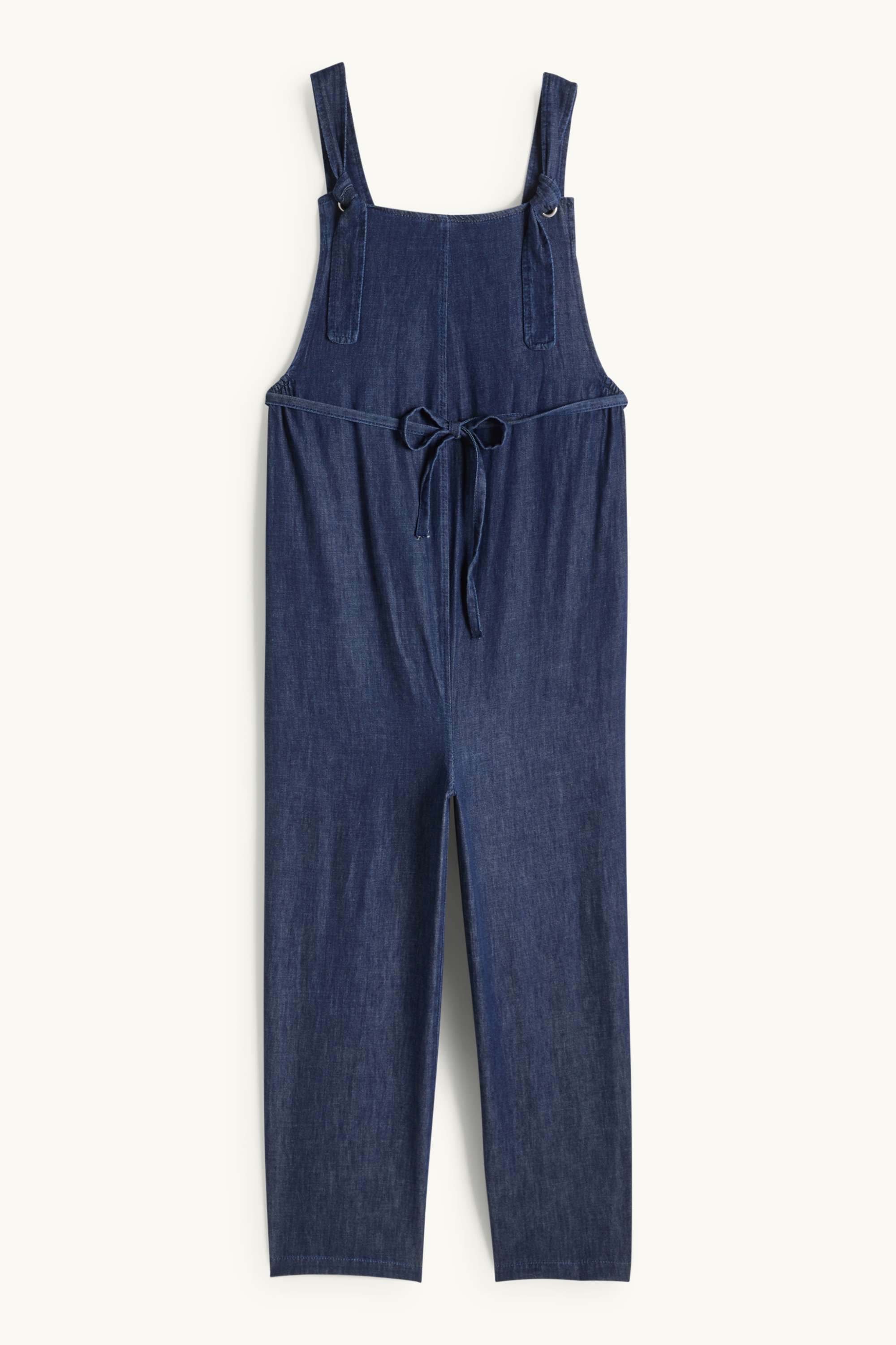 Denim maternity dungarees denim-dark blue