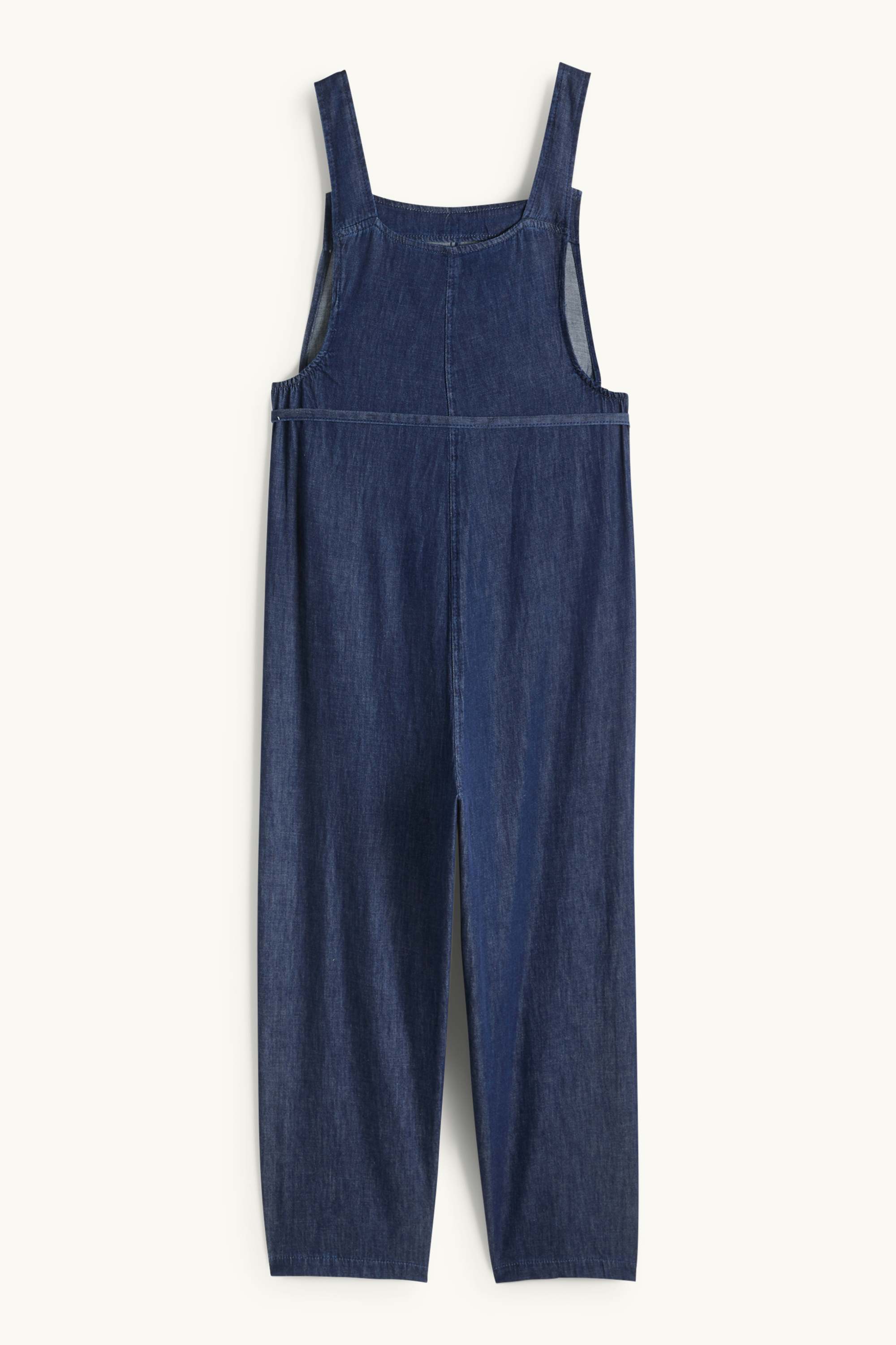 Denim maternity dungarees denim-dark blue