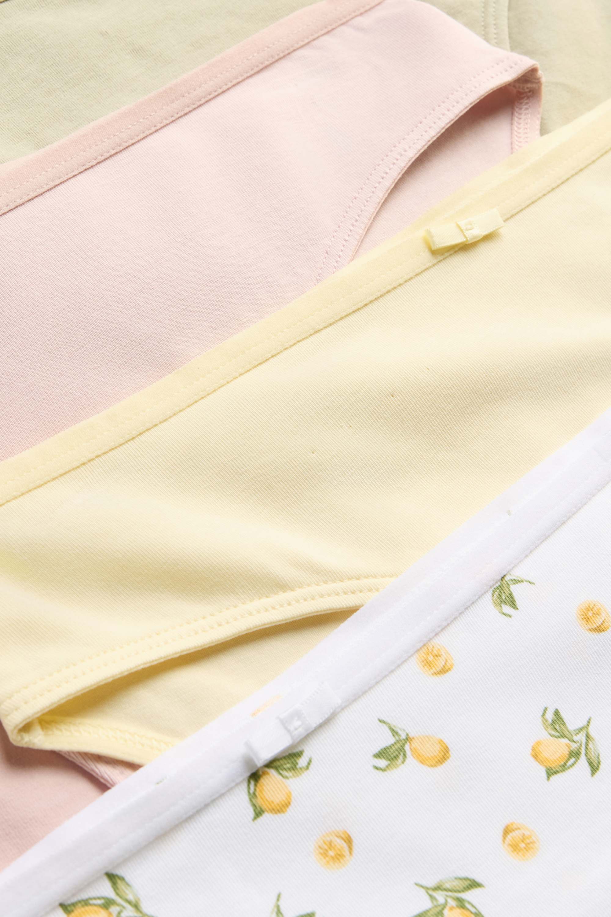 Multipack of 4 - knickers white / yellow