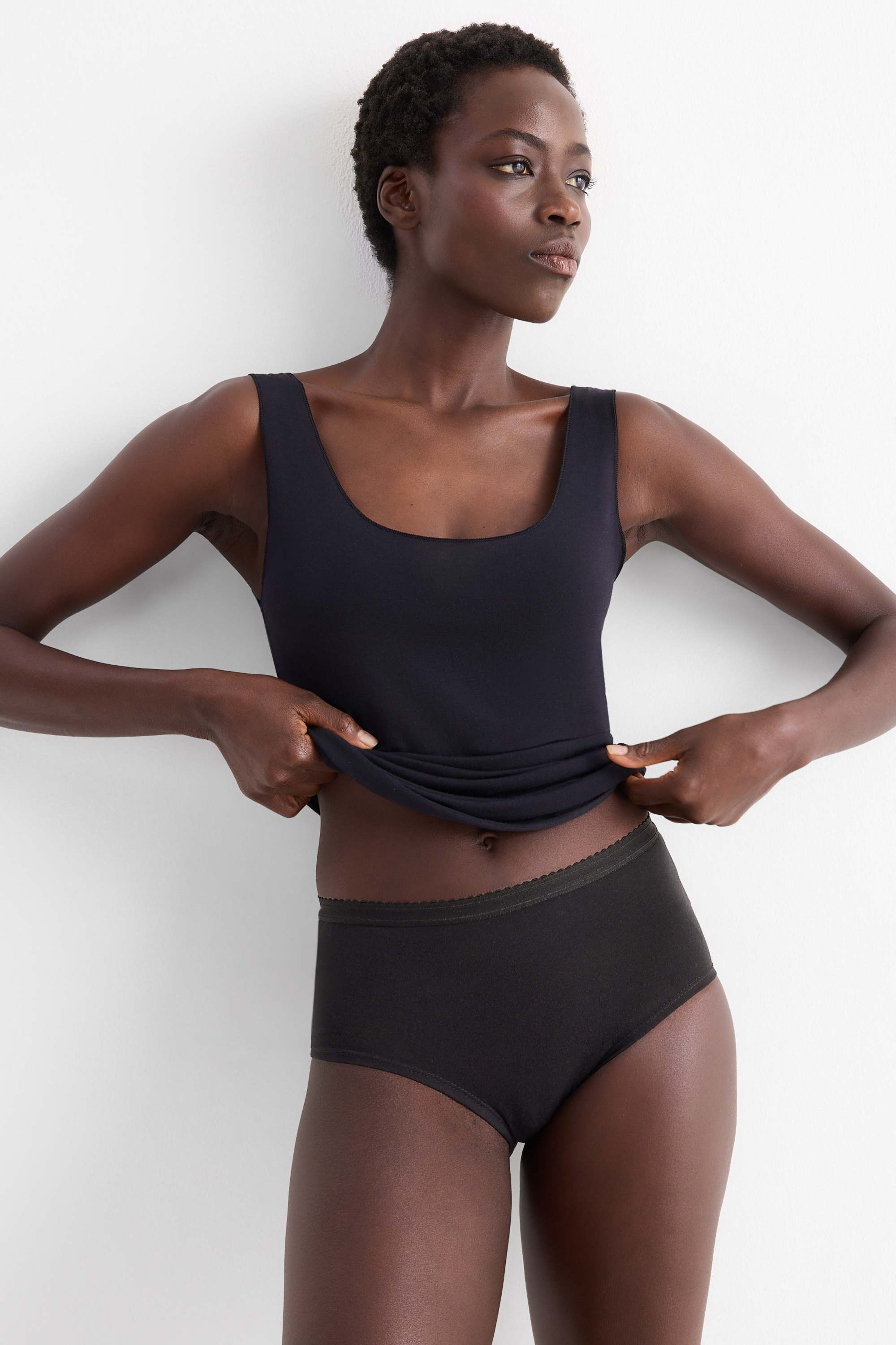 Multipack of 3 - knickers black