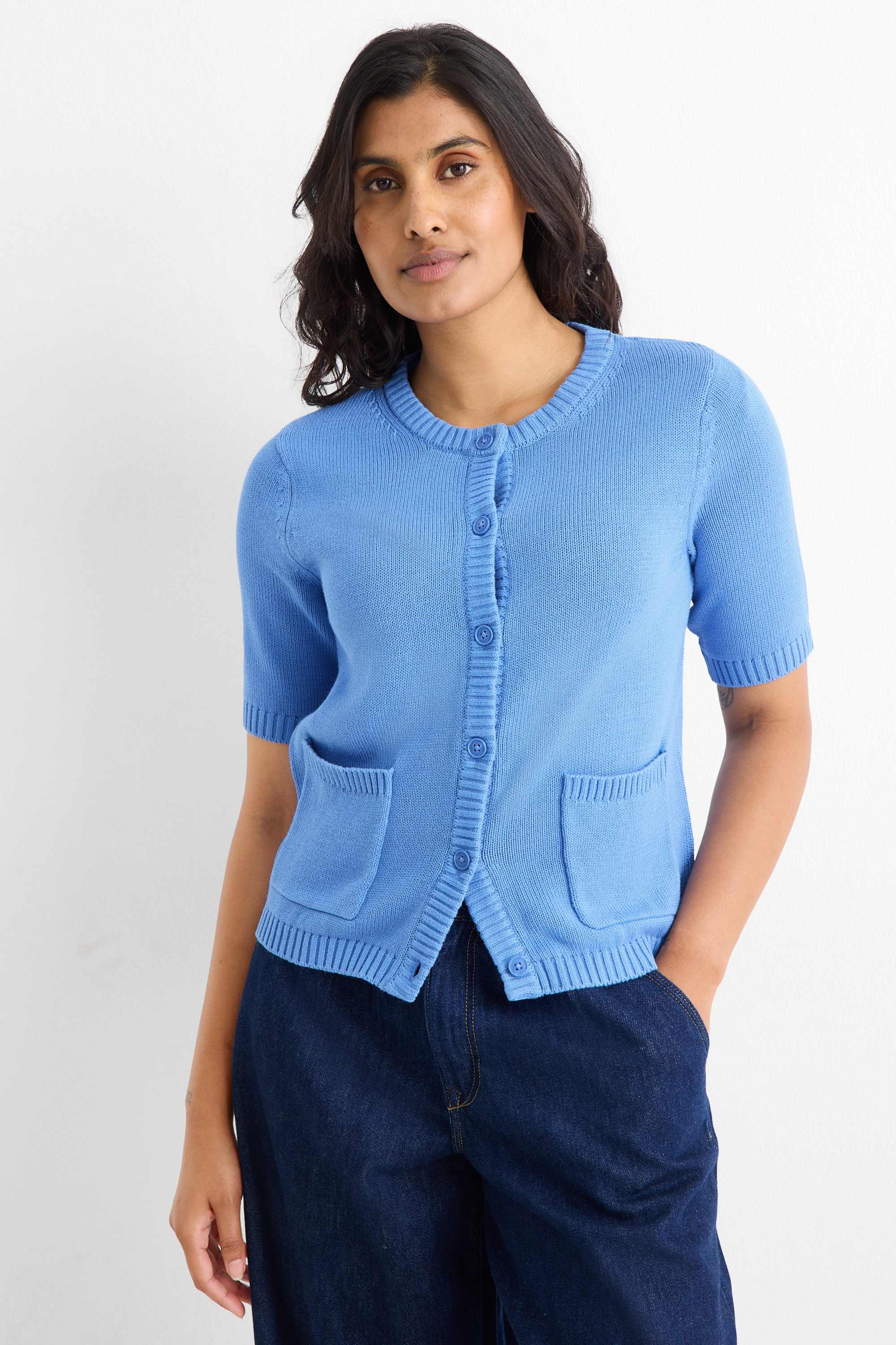 Cardigan blue