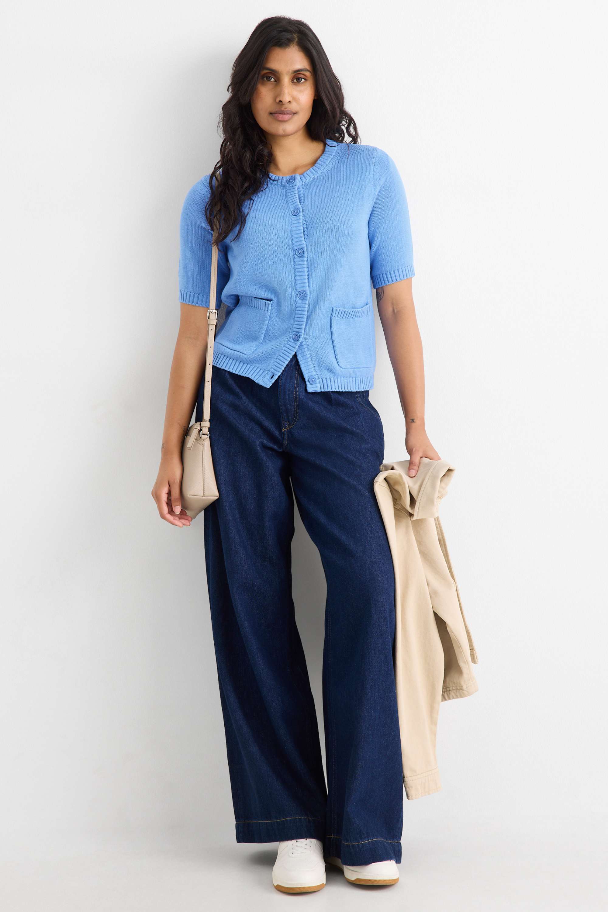Cardigan blue