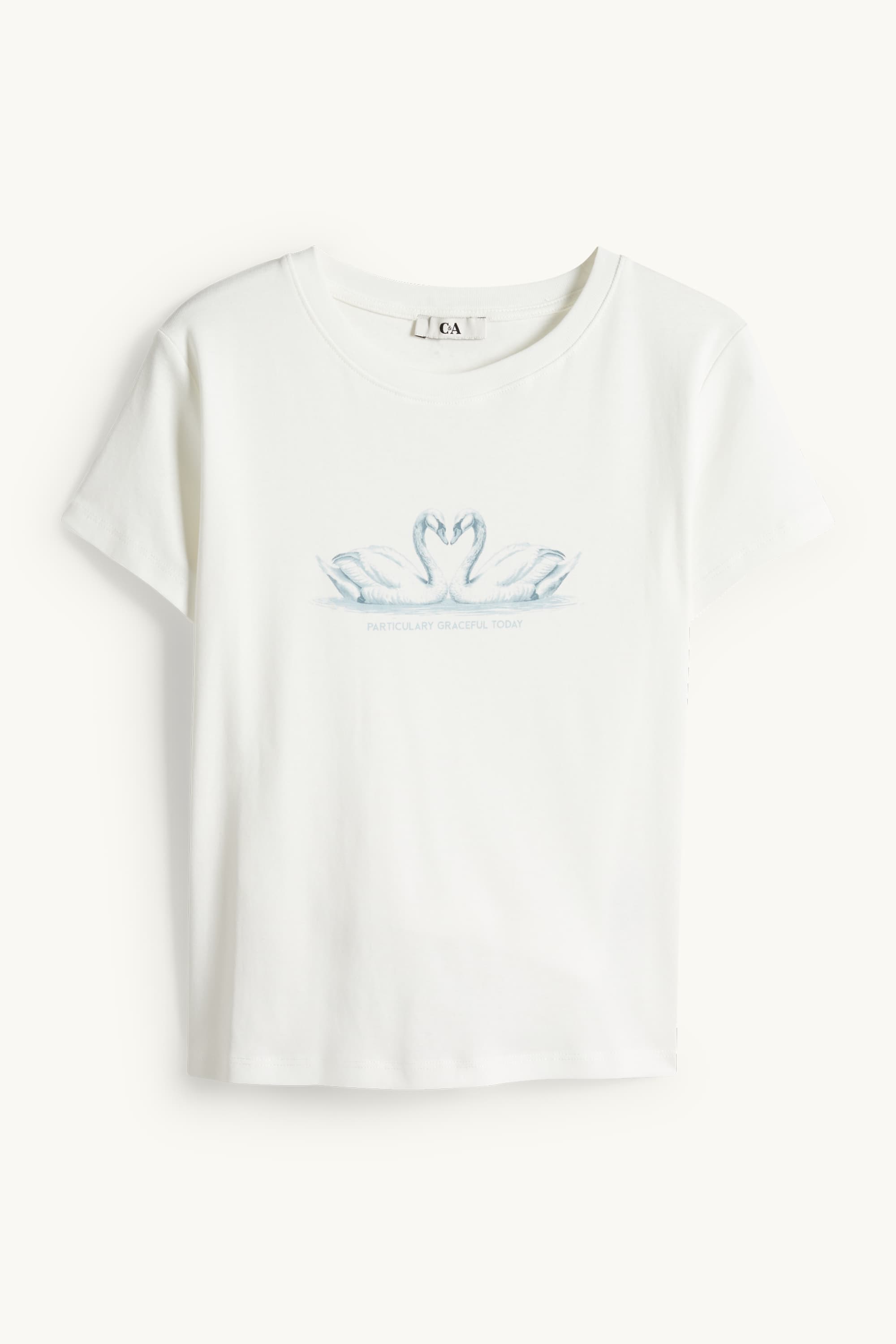 T-shirt - oversized - ribbed white