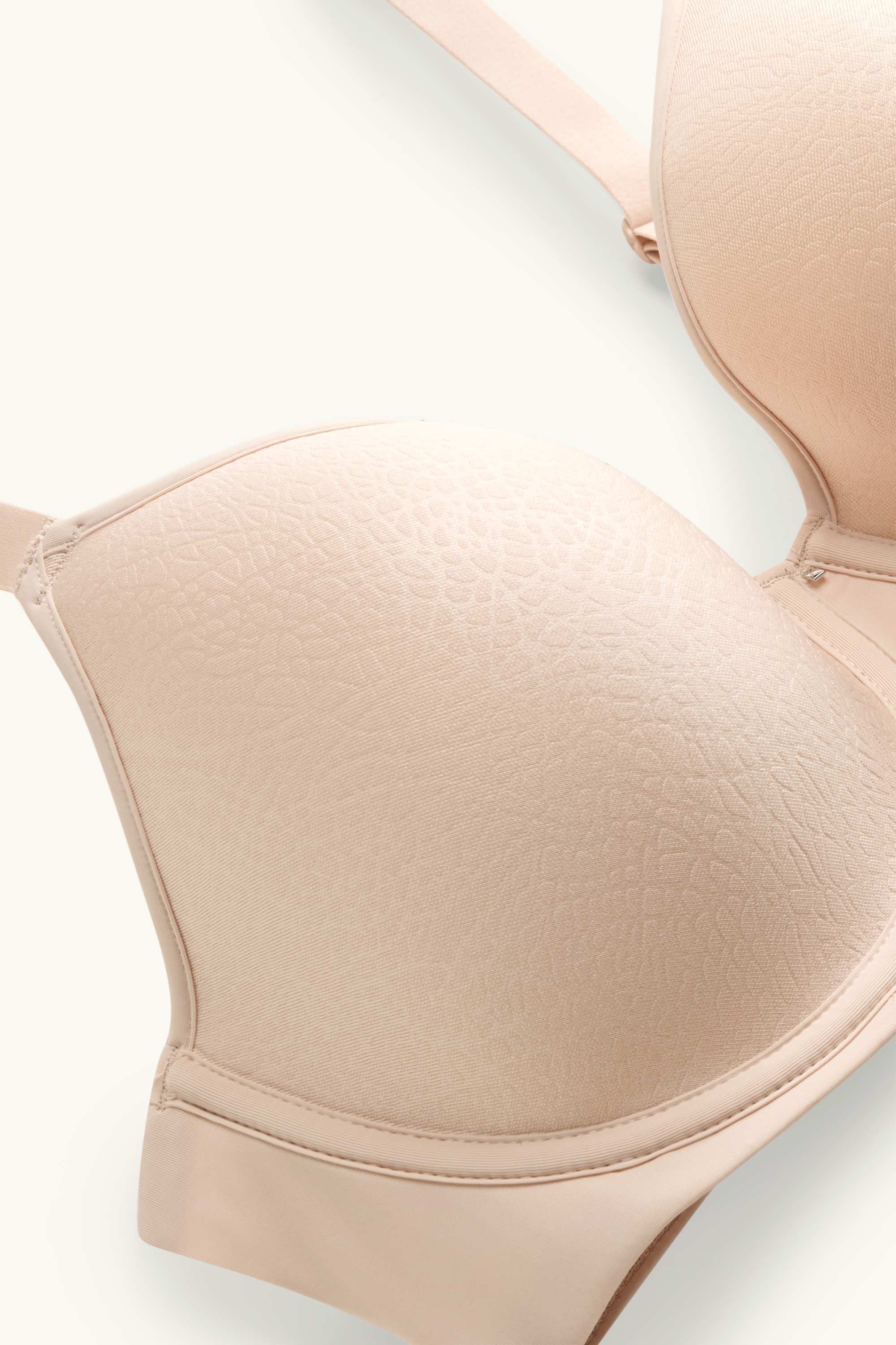 Underwire spacer bra - FULL COVERAGE - padded rose