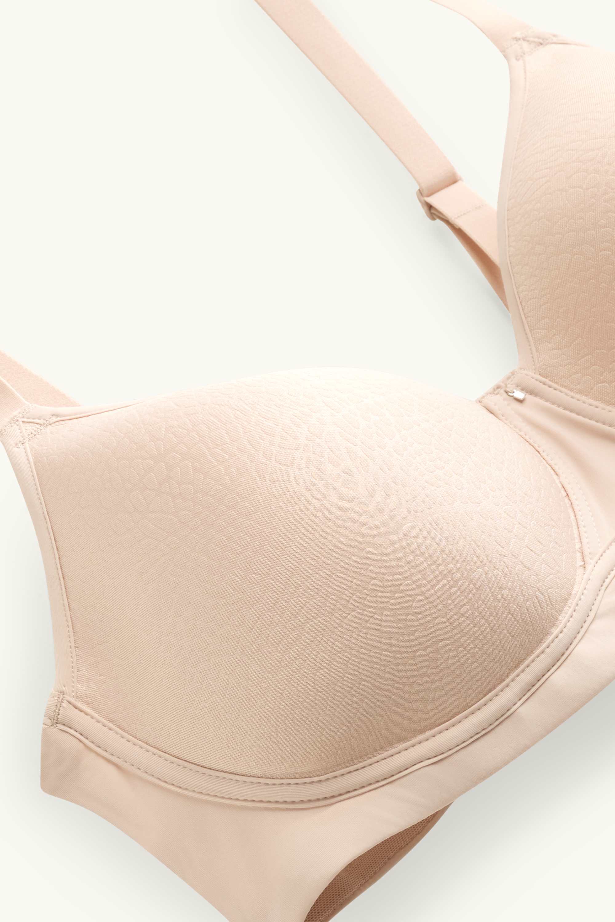 Non-wired spacer bra - padded rose