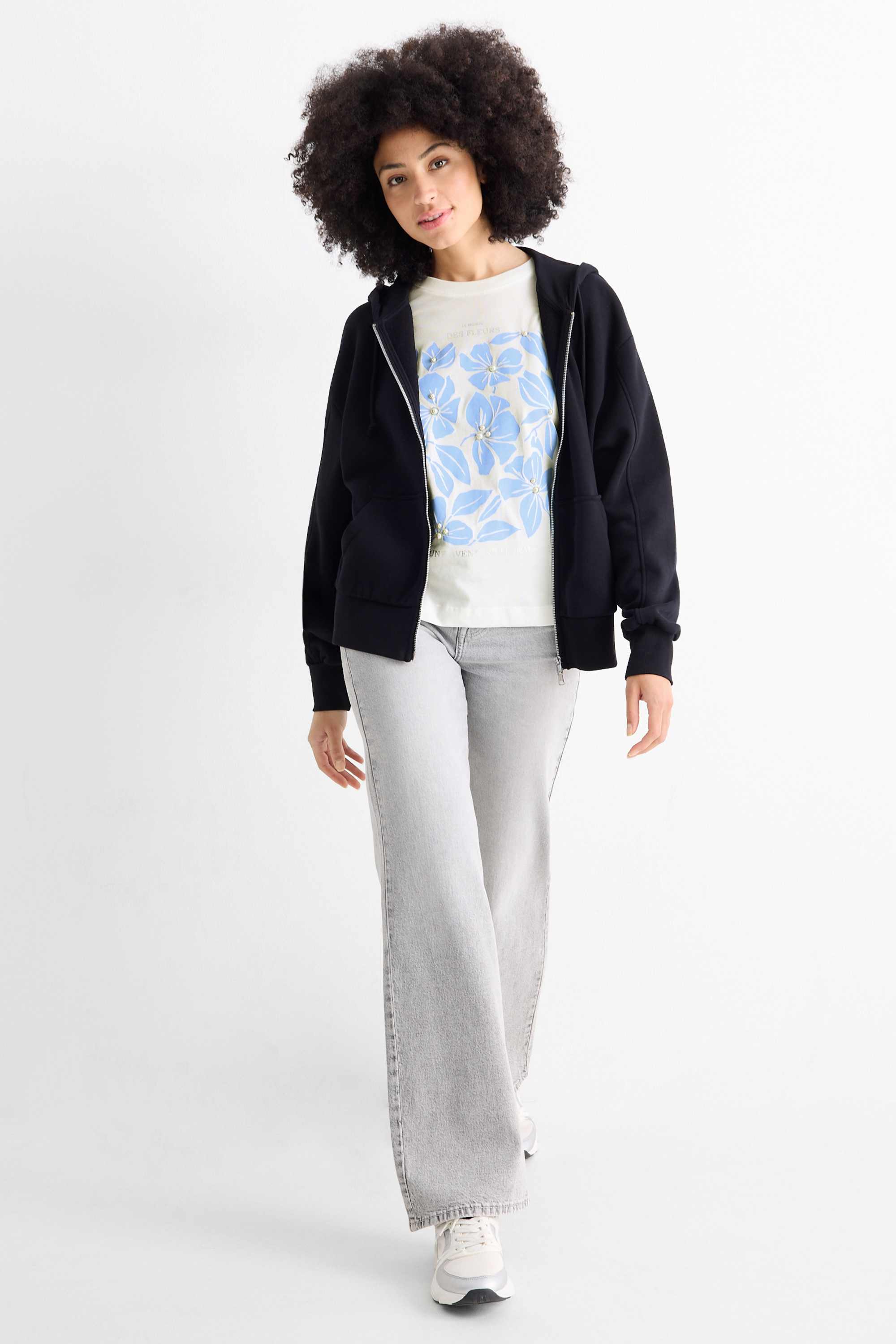 T-shirt - regular fit - shiny white
