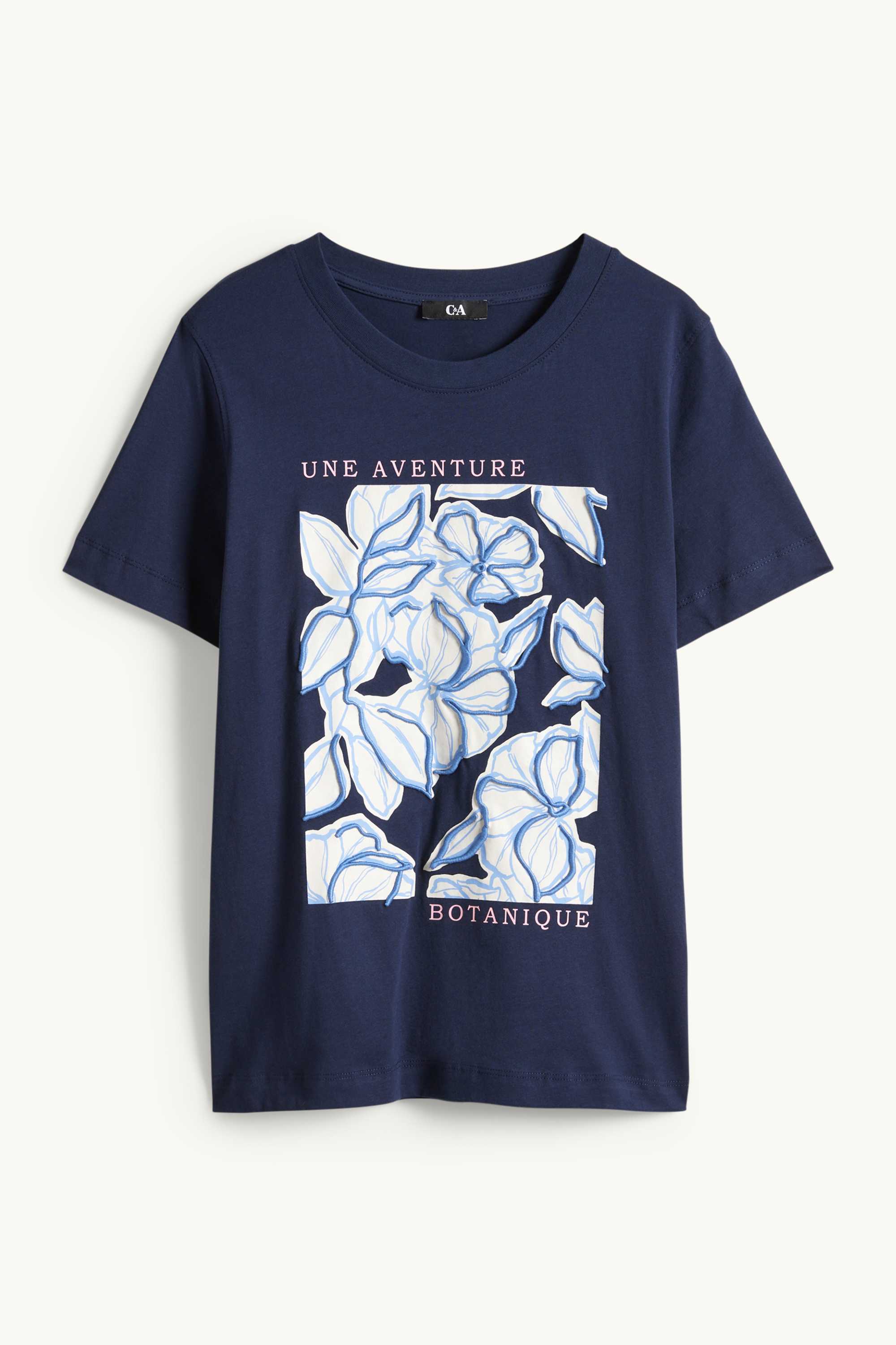 T-shirt - regular fit dark blue