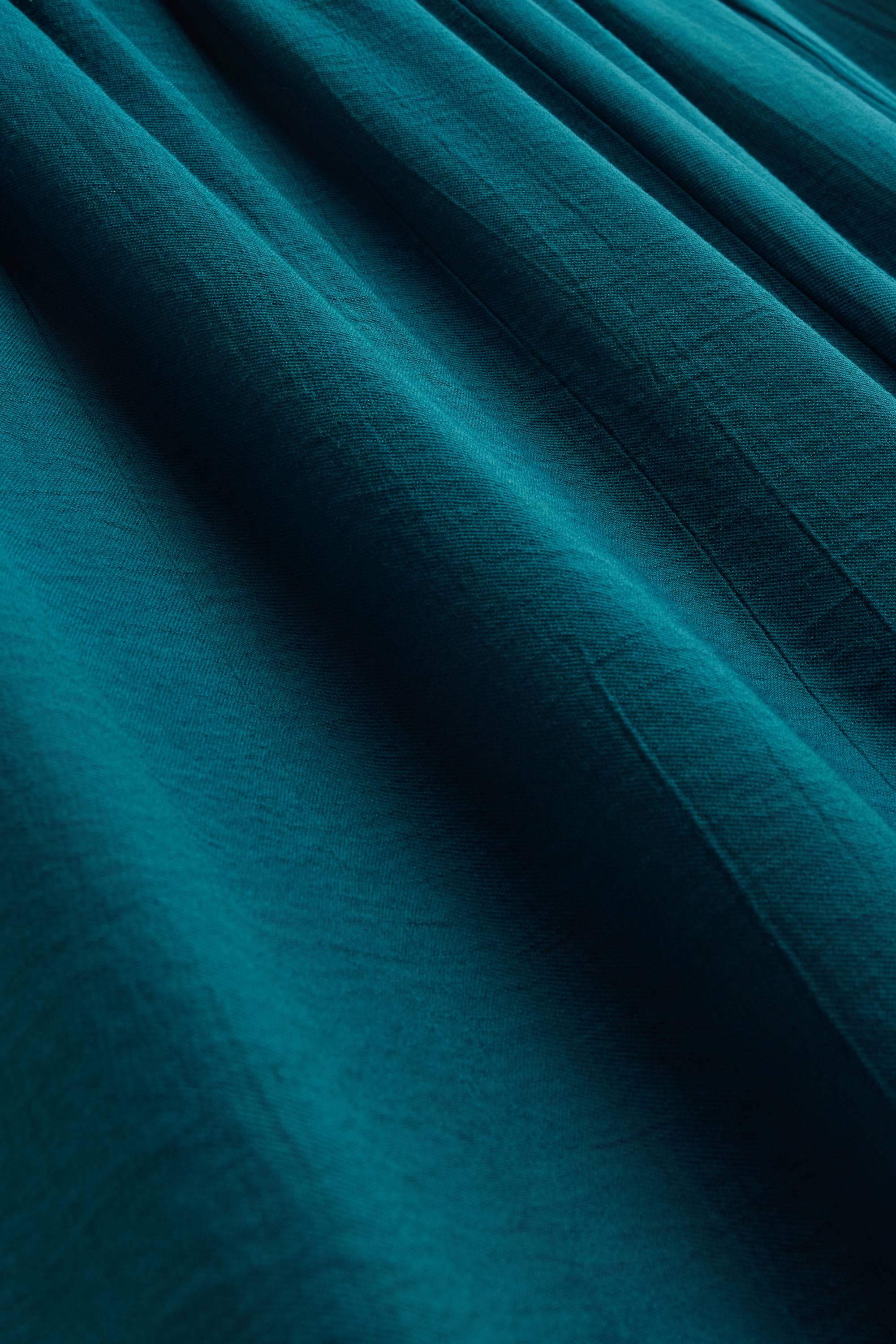Cloth trousers - high waist - recycled green