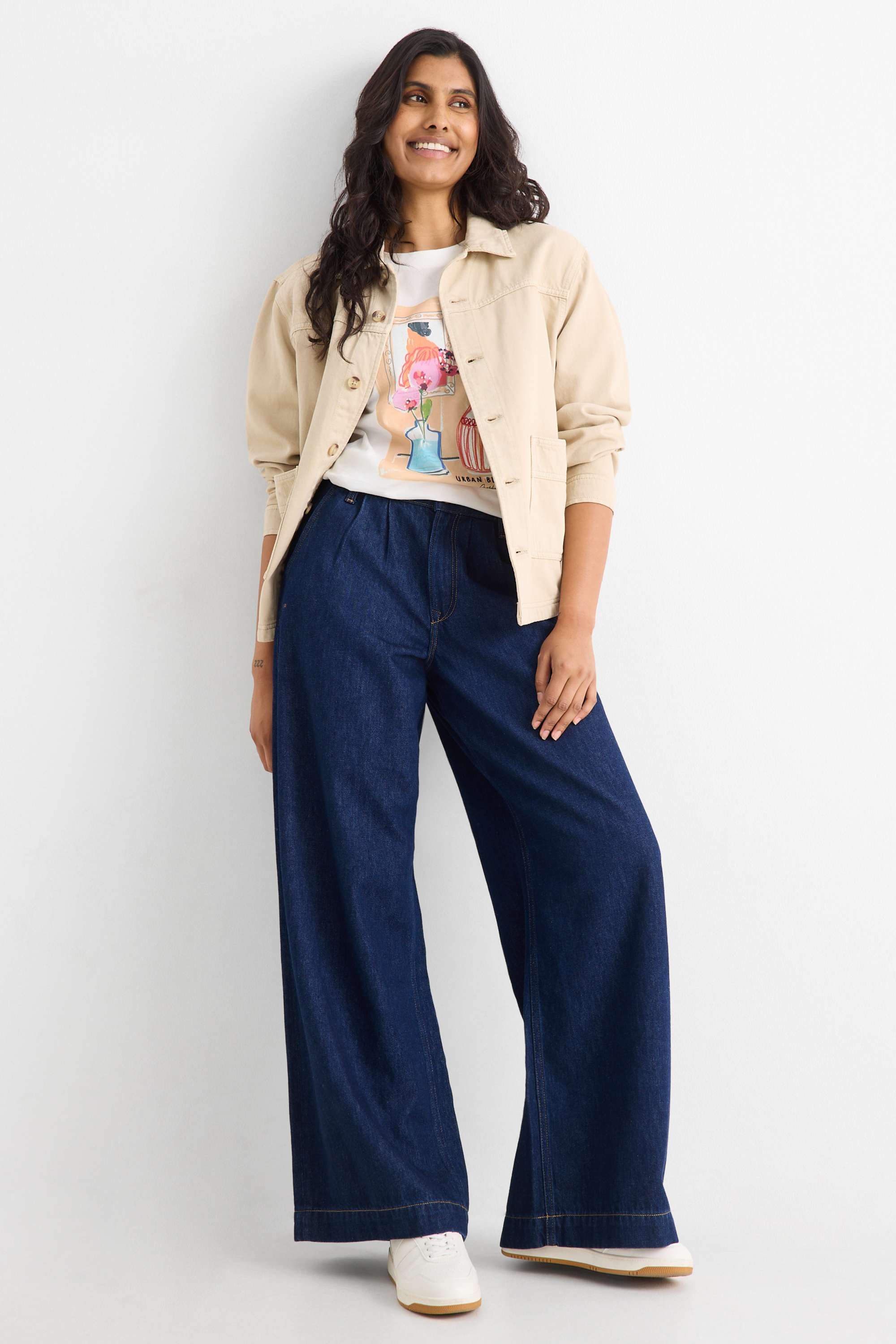 T-shirt - regular fit white