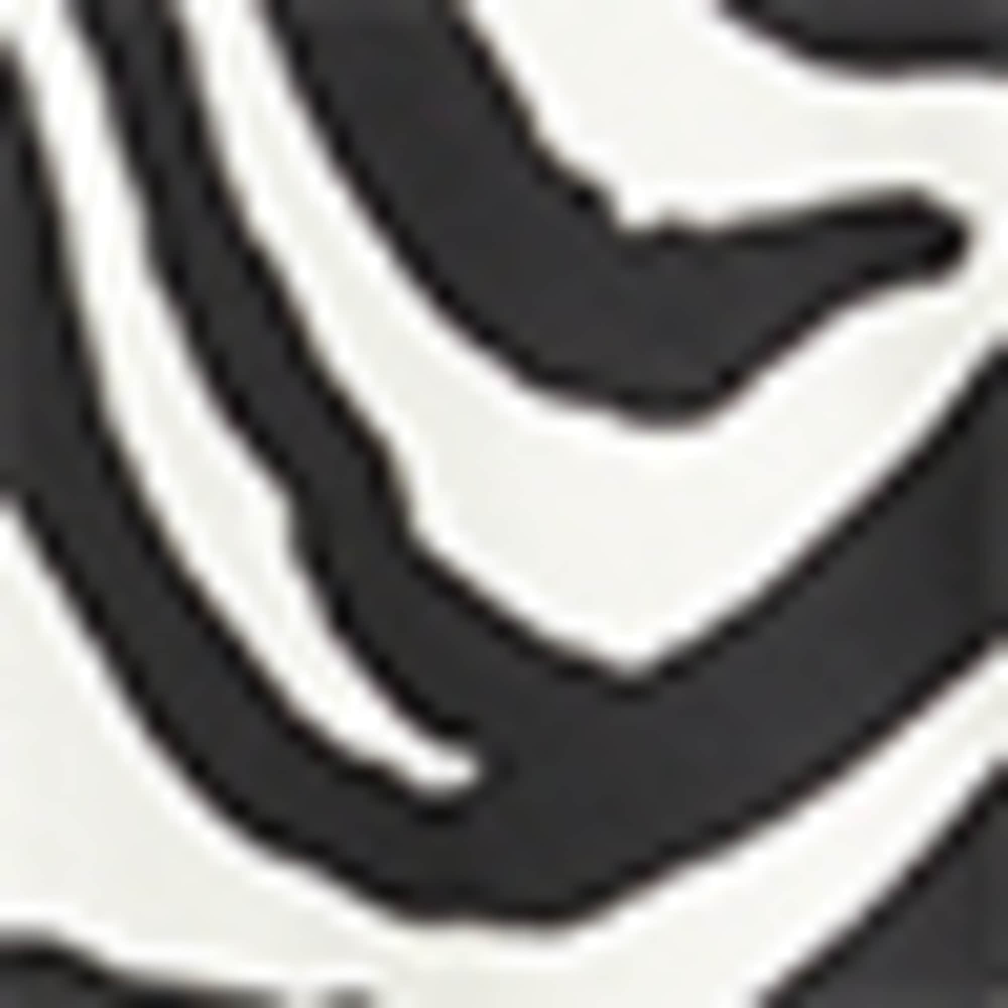 T-shirt - oversized - patterned black / white