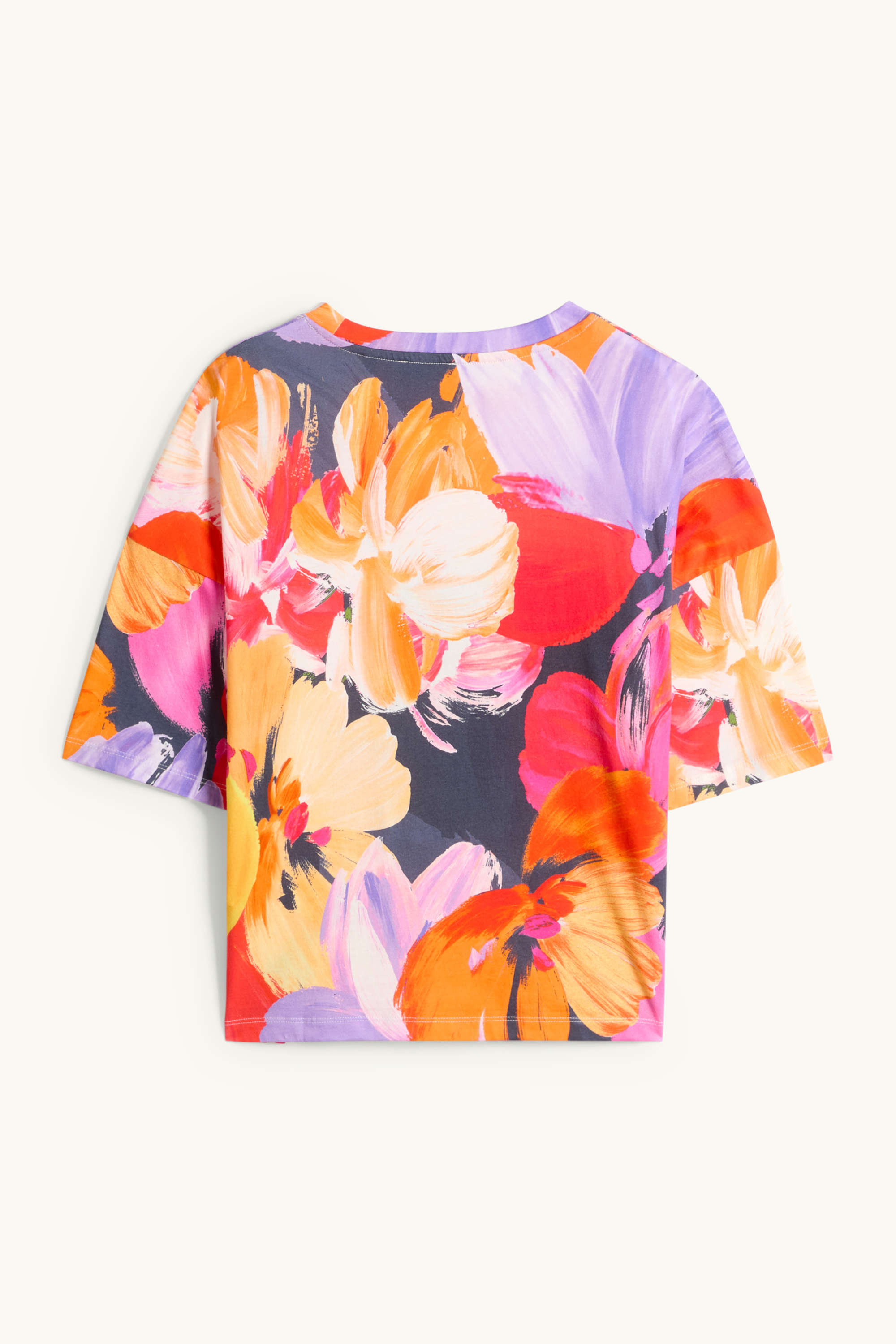 T-shirt - relaxed fit - floral multicoloured
