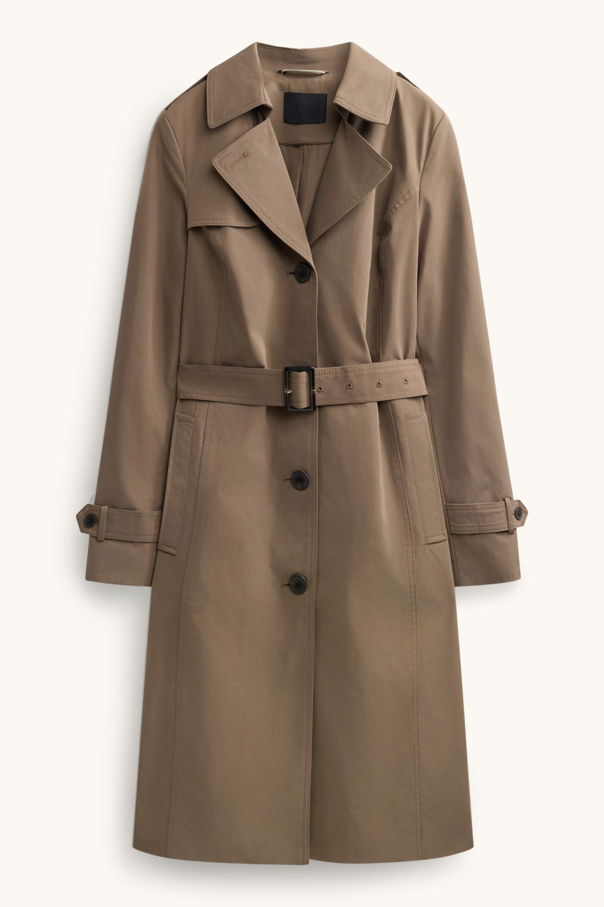 Trench coat - water-repellent khaki
