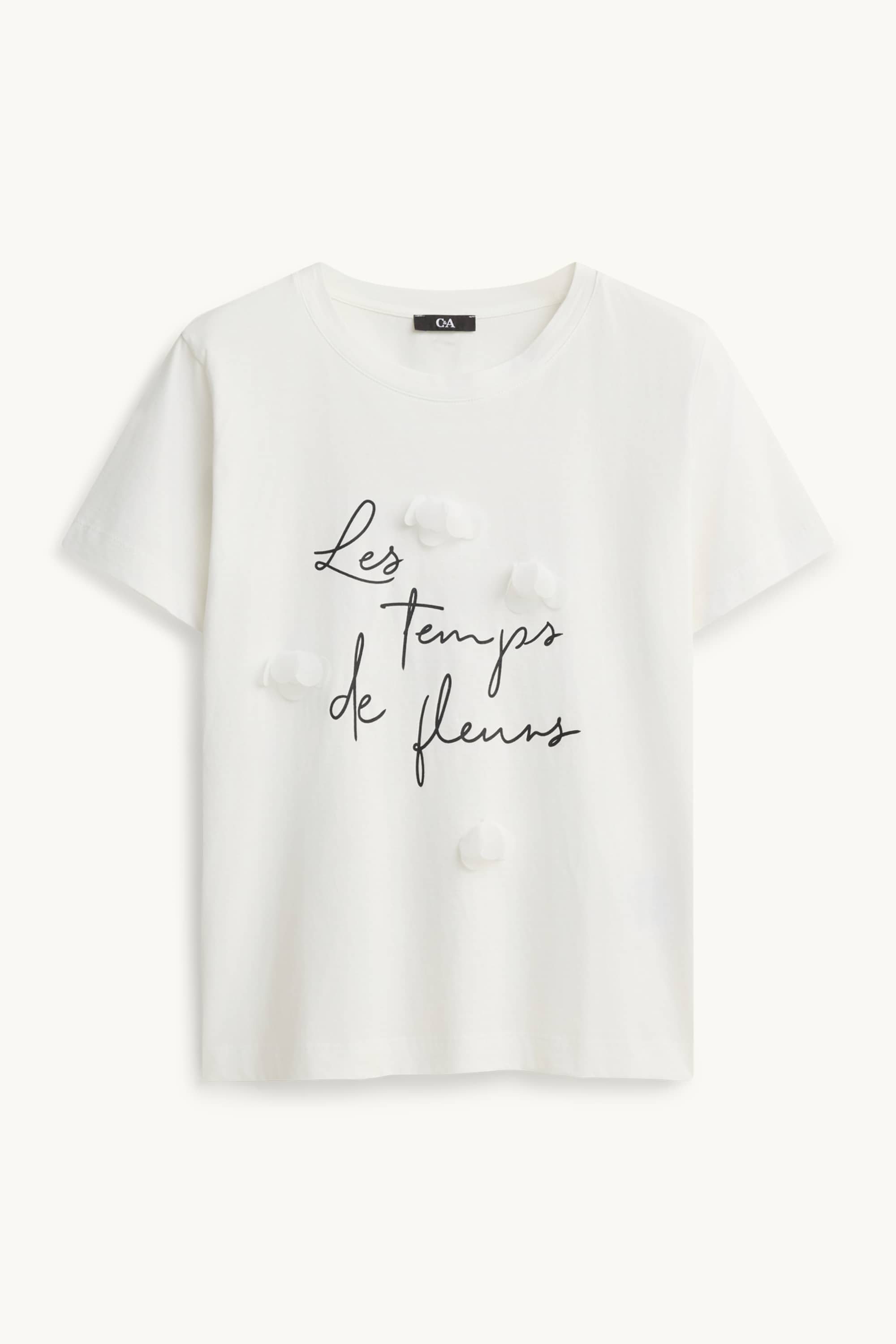 T-shirt - regular fit white