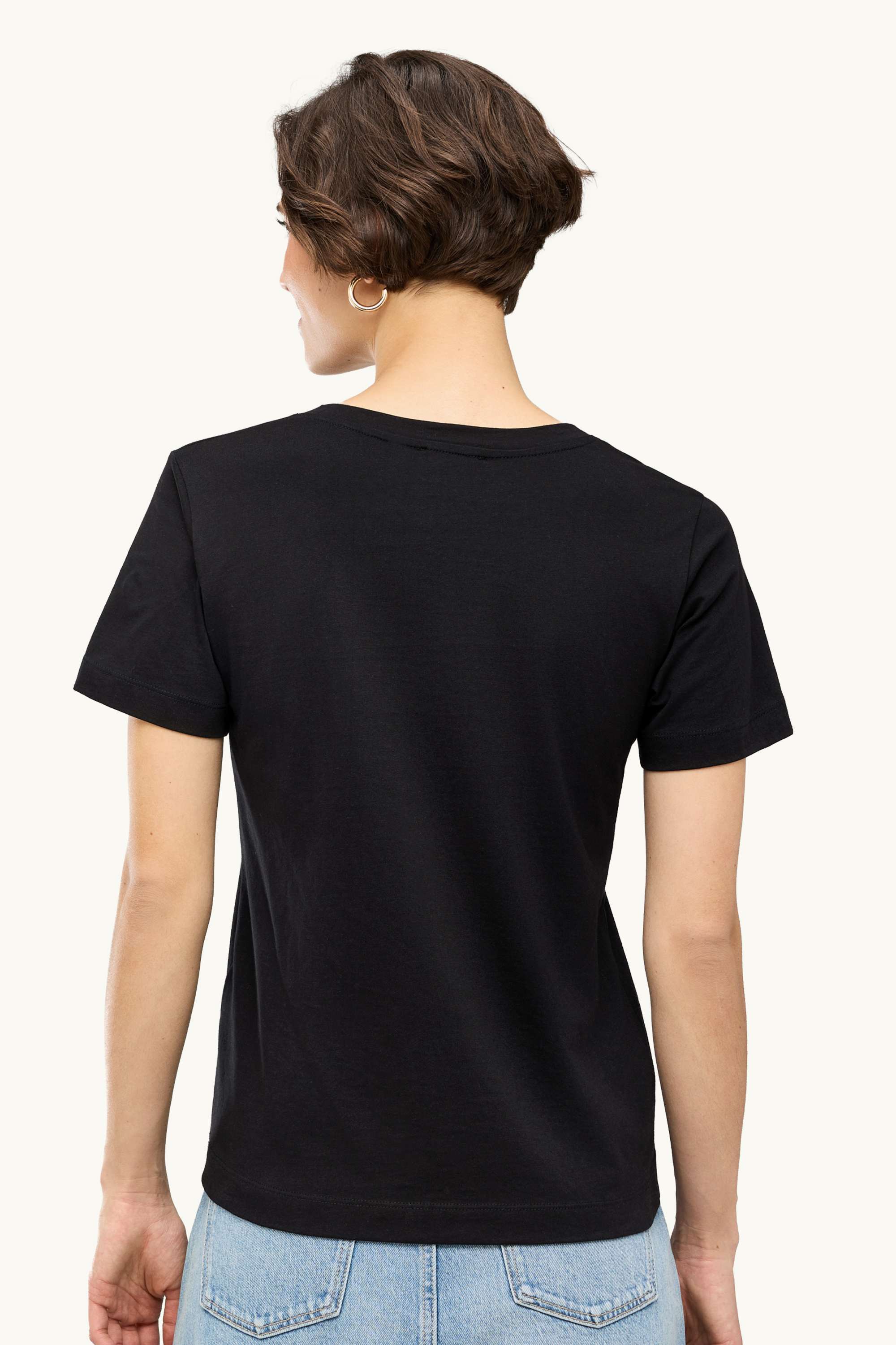 T-shirt - regular fit black