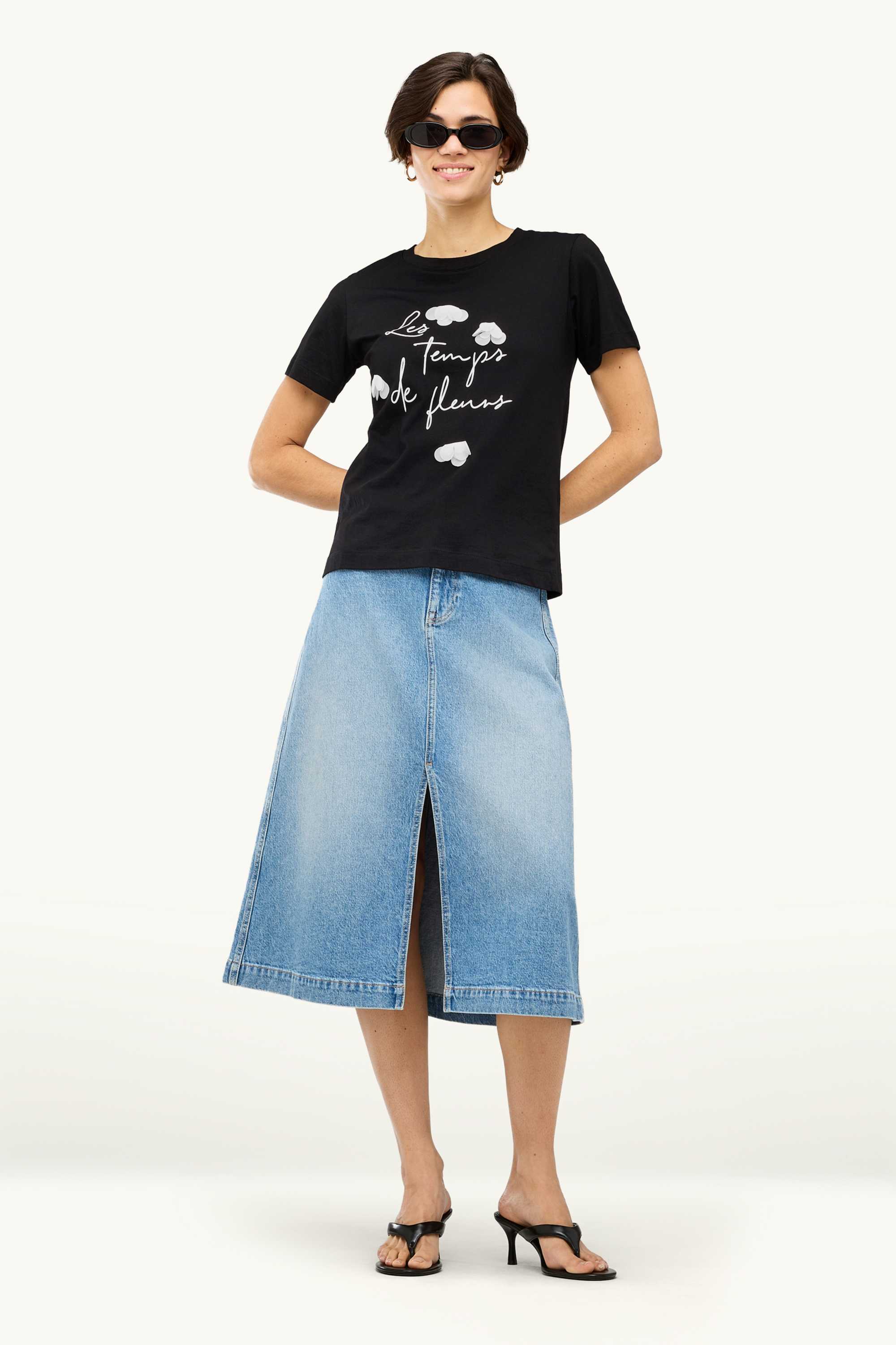T-shirt - regular fit black