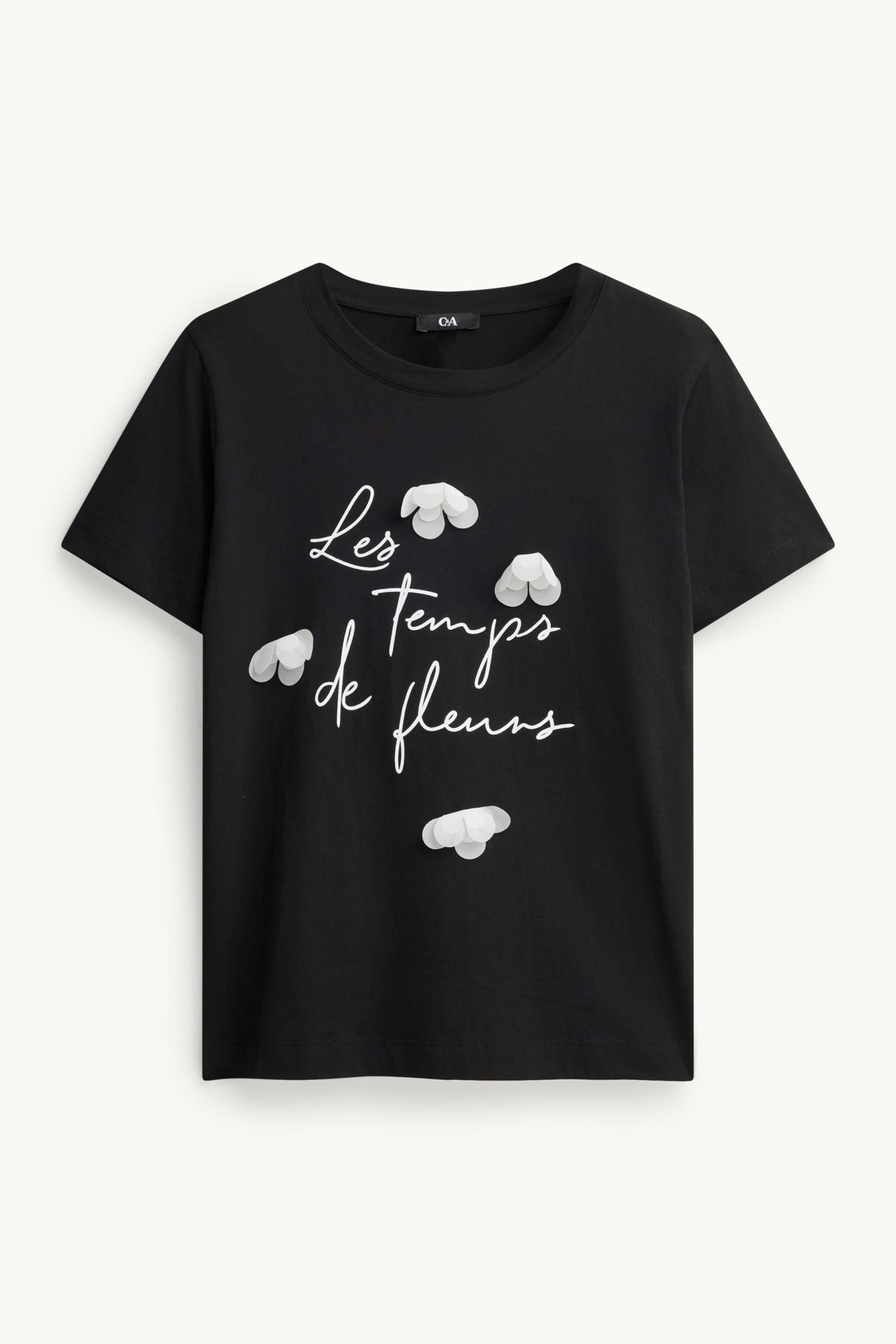 T-shirt - regular fit black