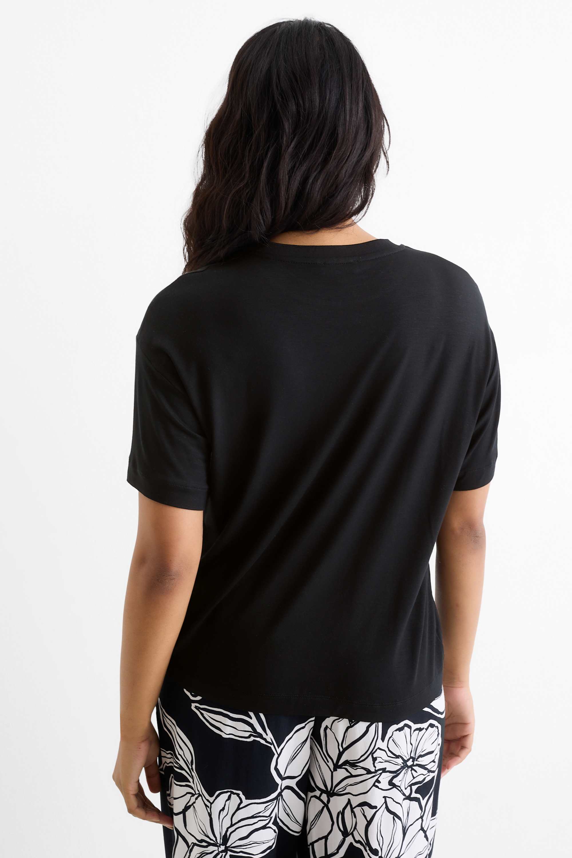 T-shirt - regular fit black