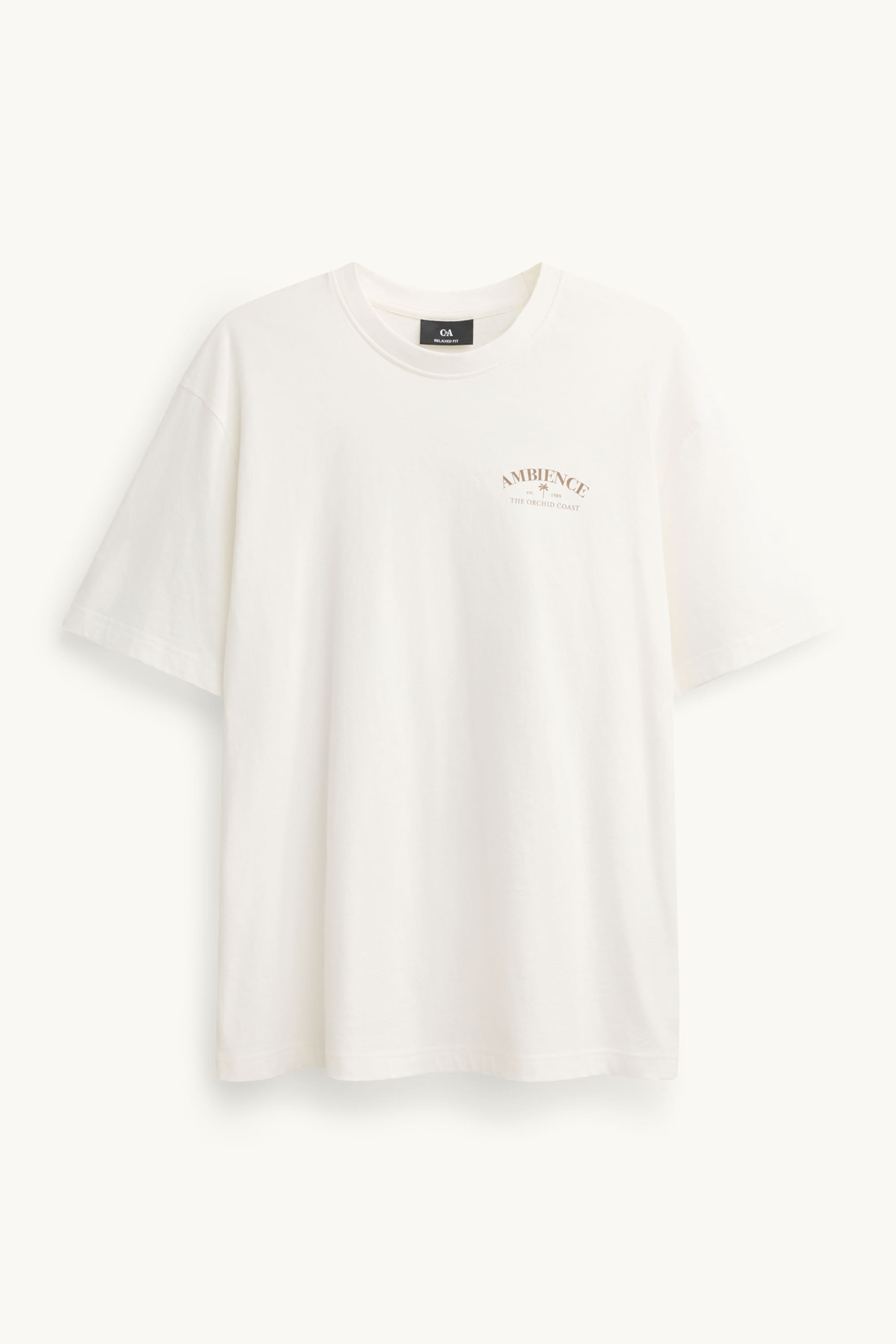 T-shirt - relaxed fit white