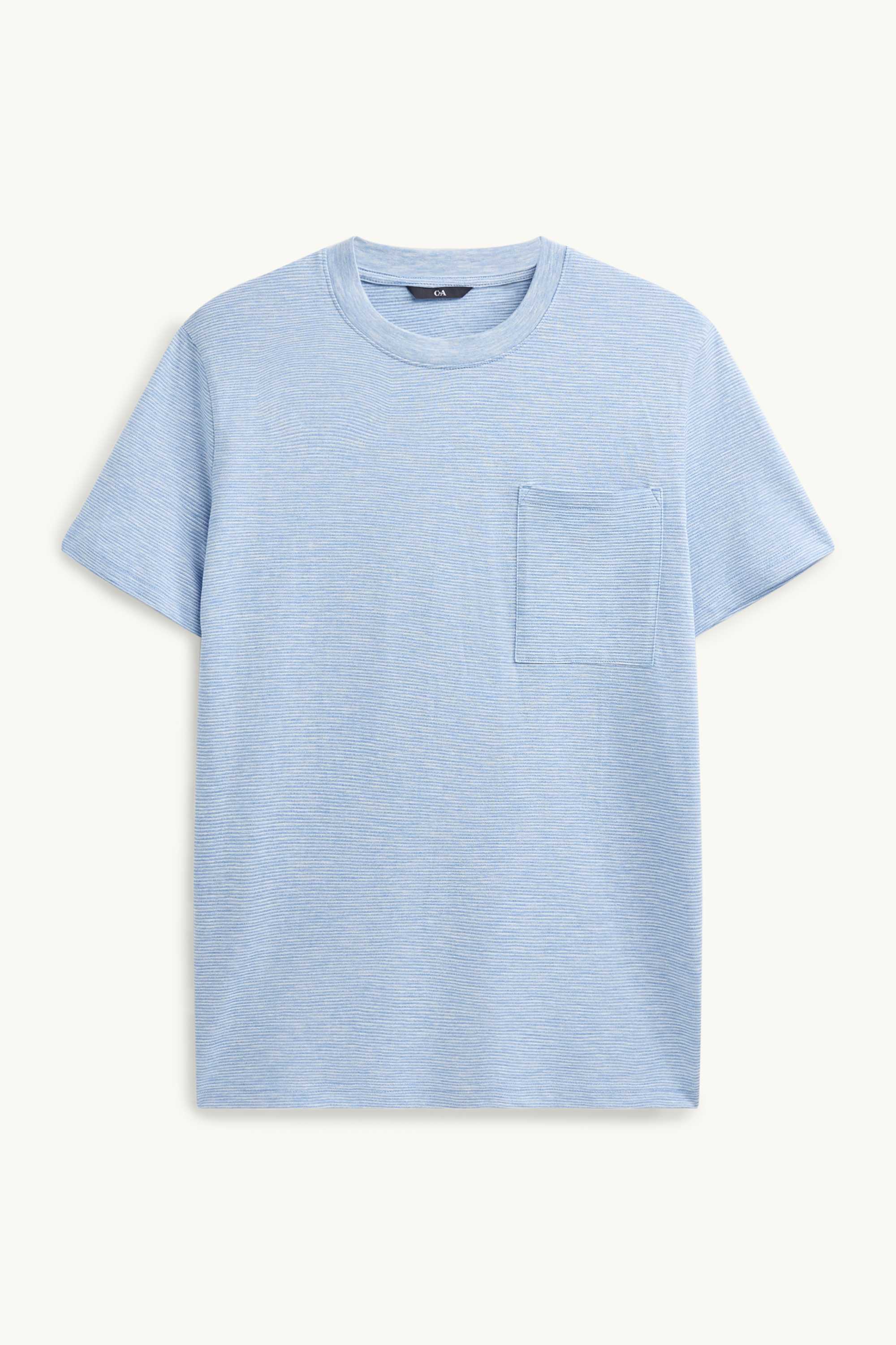 T-shirt - regular fit - striped blue