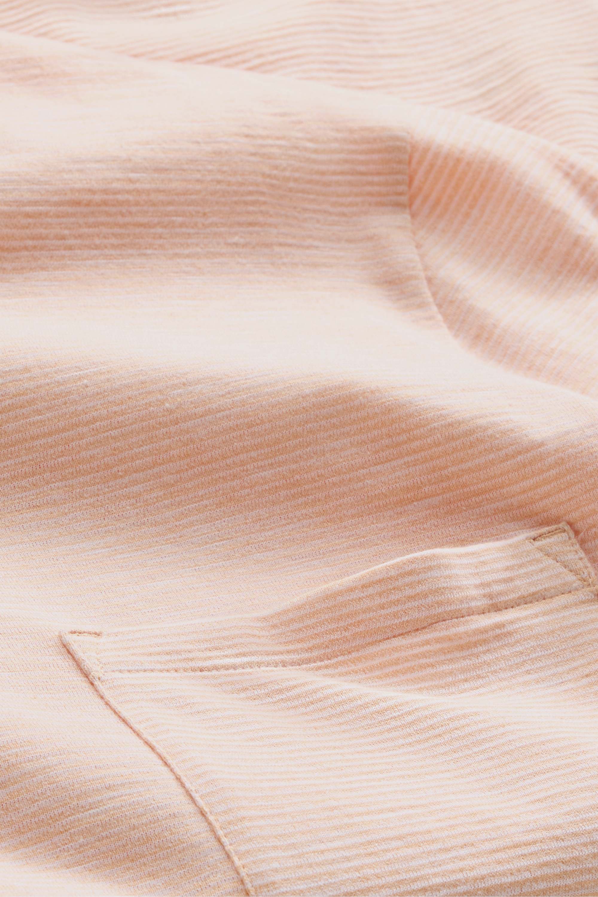 T-shirt - regular fit - striped orange