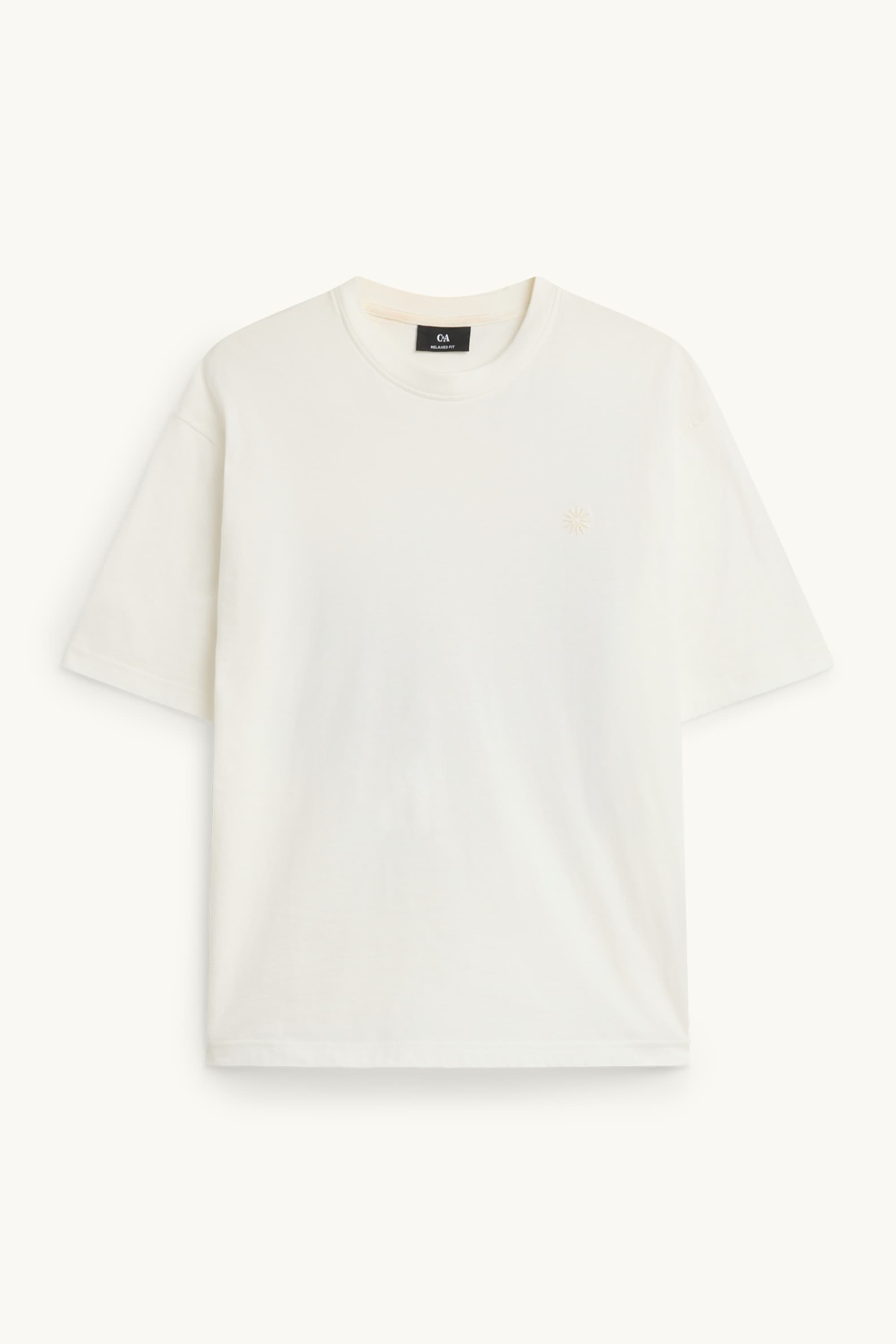 T-shirt - relaxed fit white