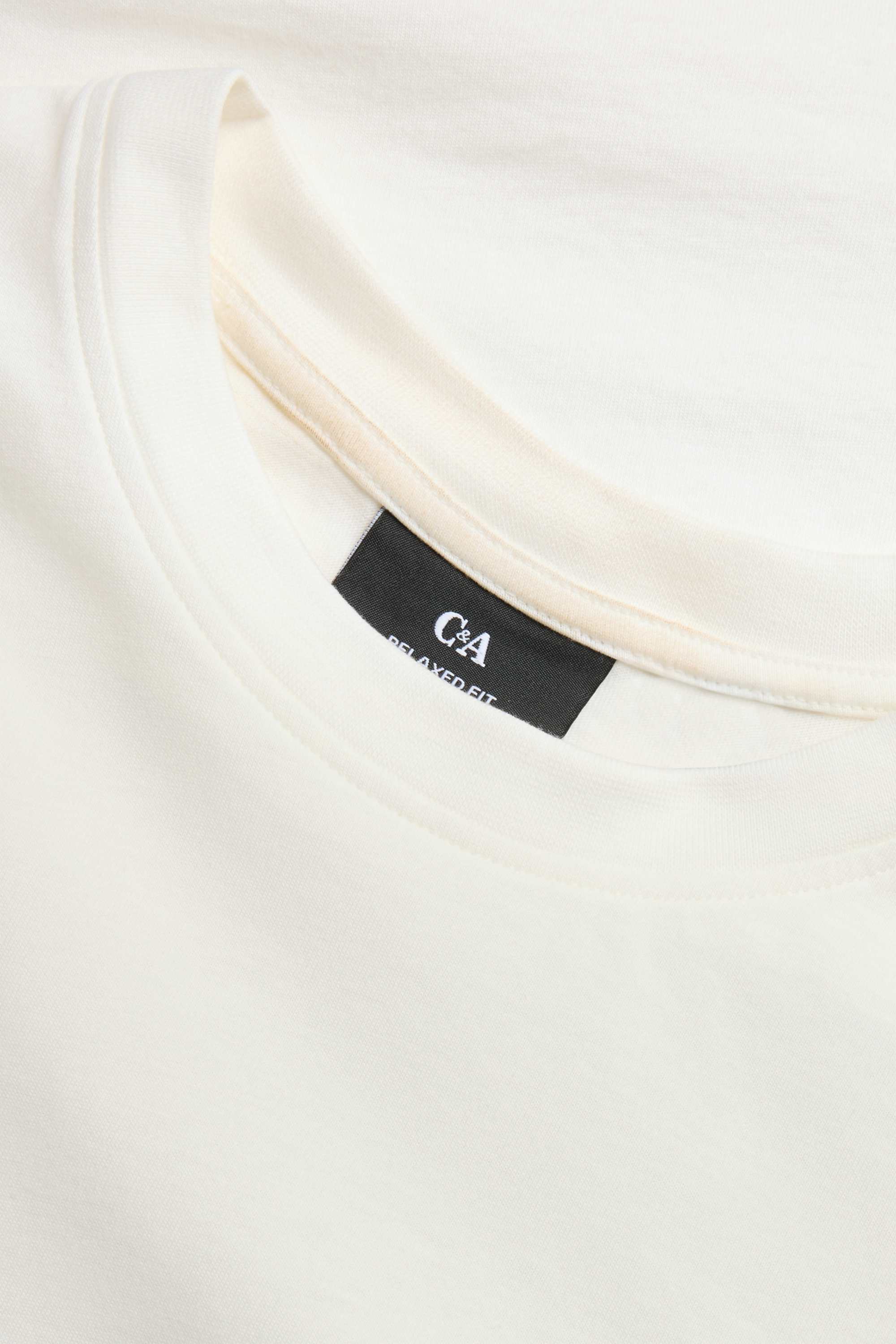 T-shirt - relaxed fit white