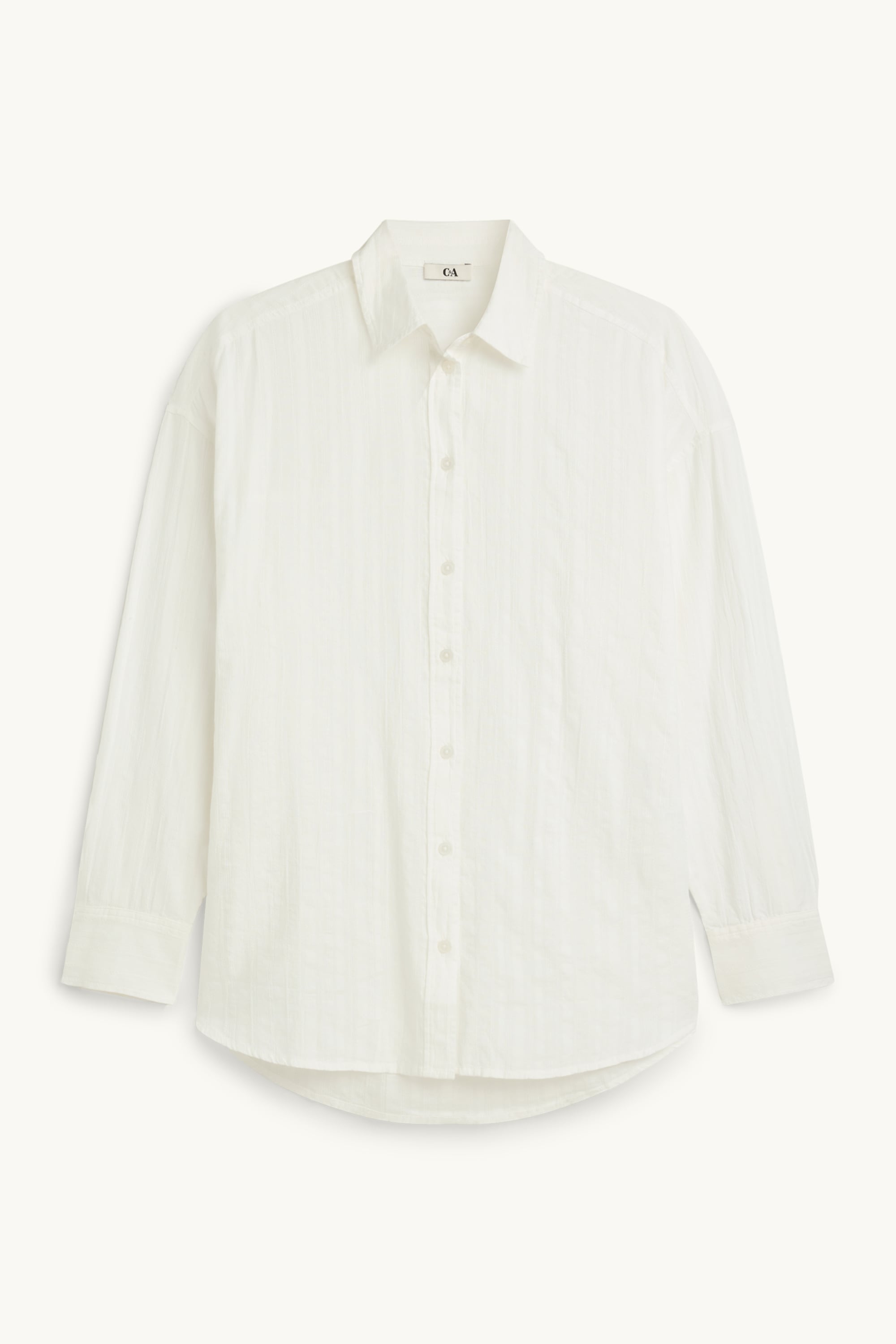Blouse - textured white