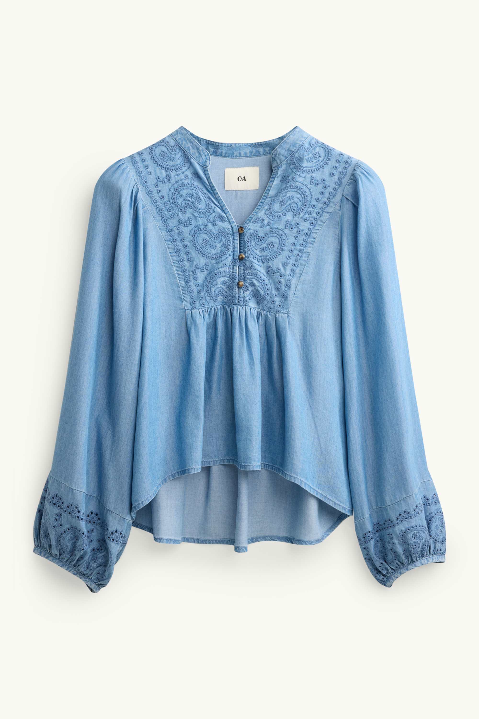 Denim blouse blue denim