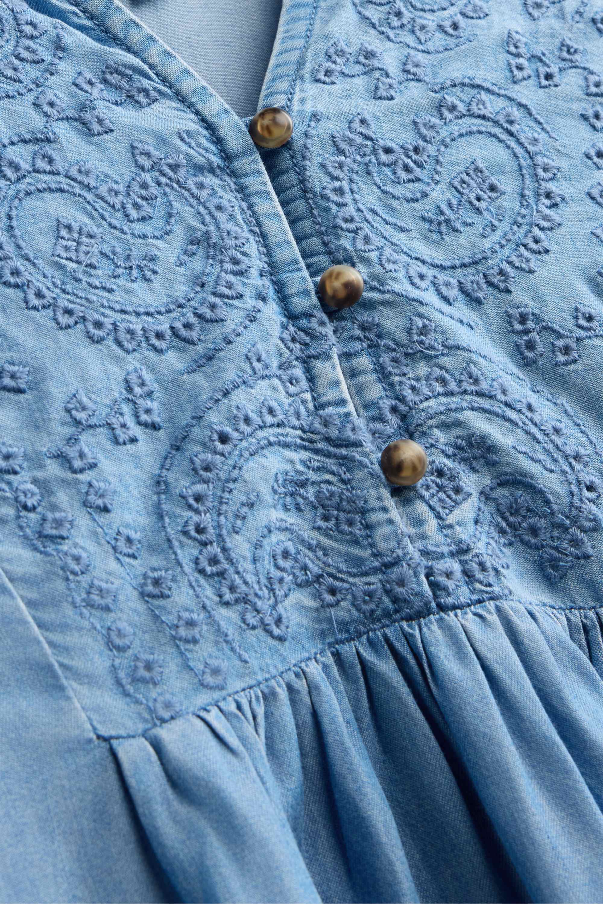 Denim blouse blue denim