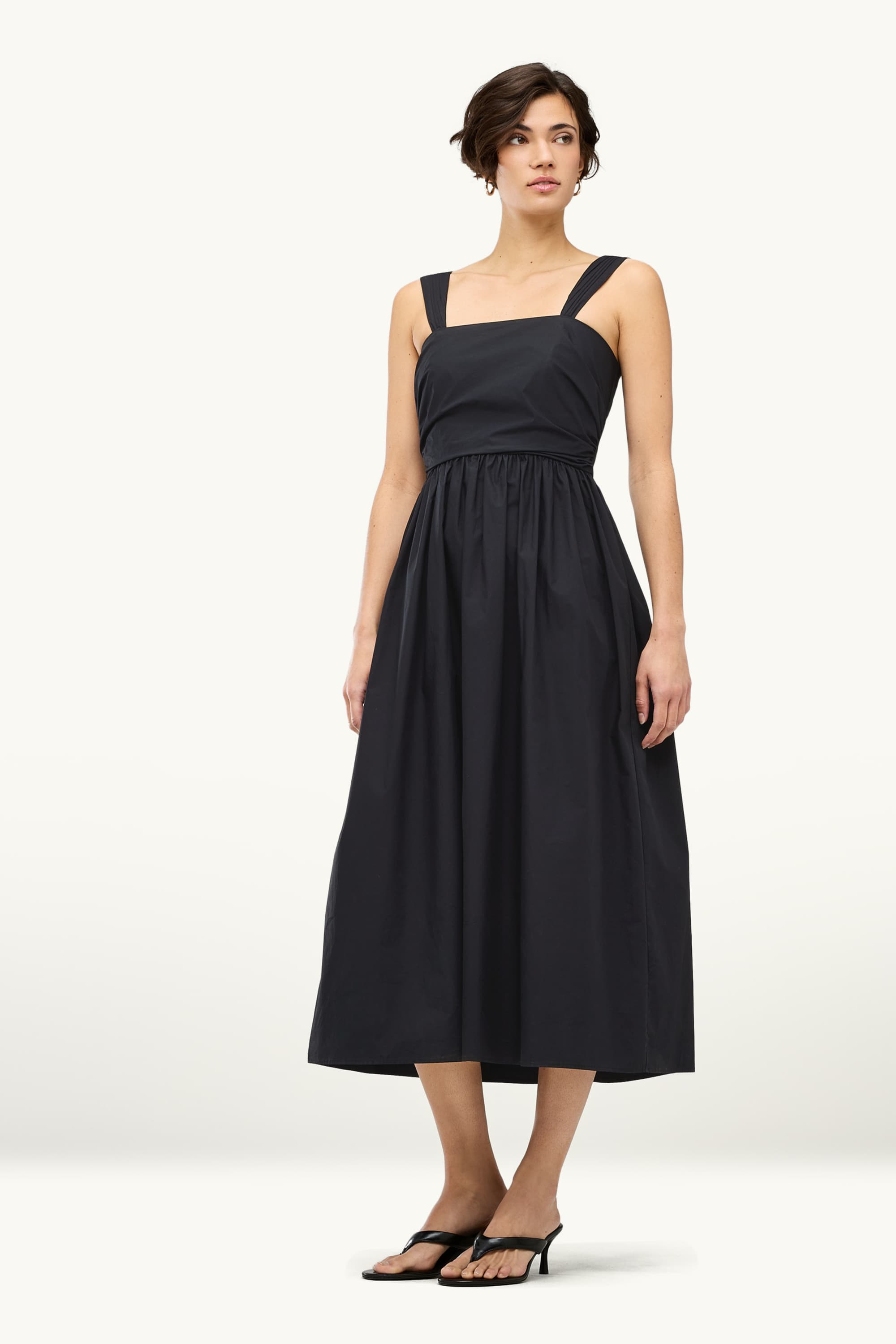 Fit & flare dress black